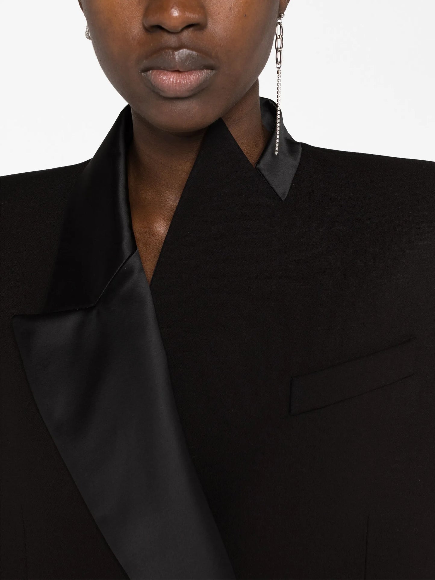 The Malek asymmetric blazer