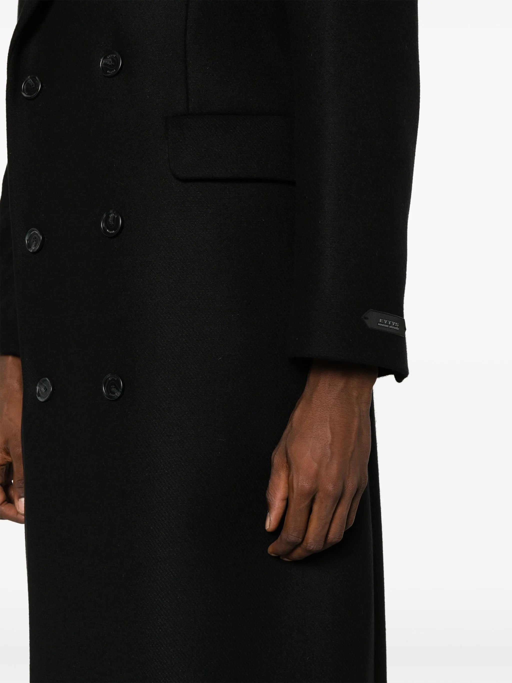 Genesis double-breasted coat