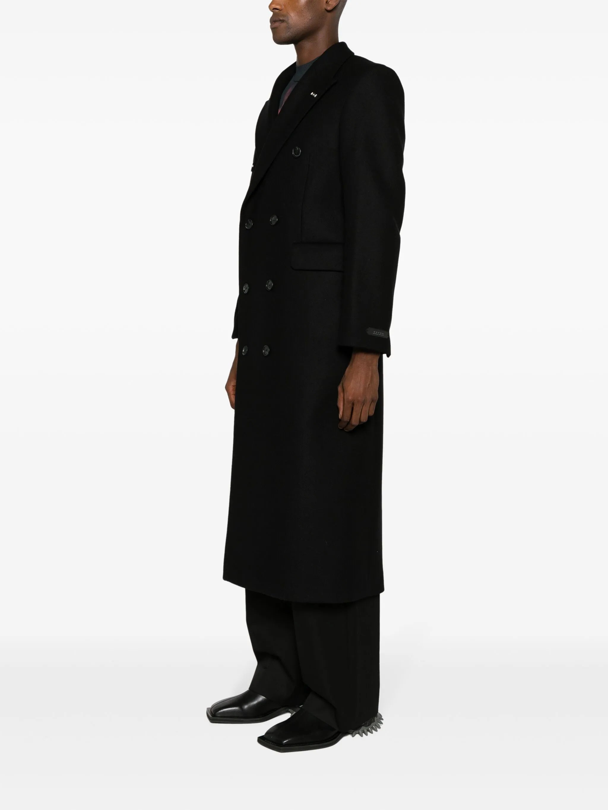 Genesis double-breasted coat