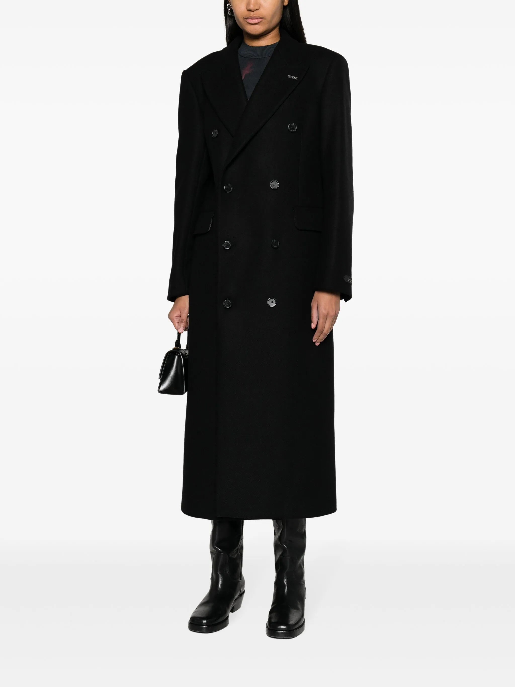Genesis double-breasted coat