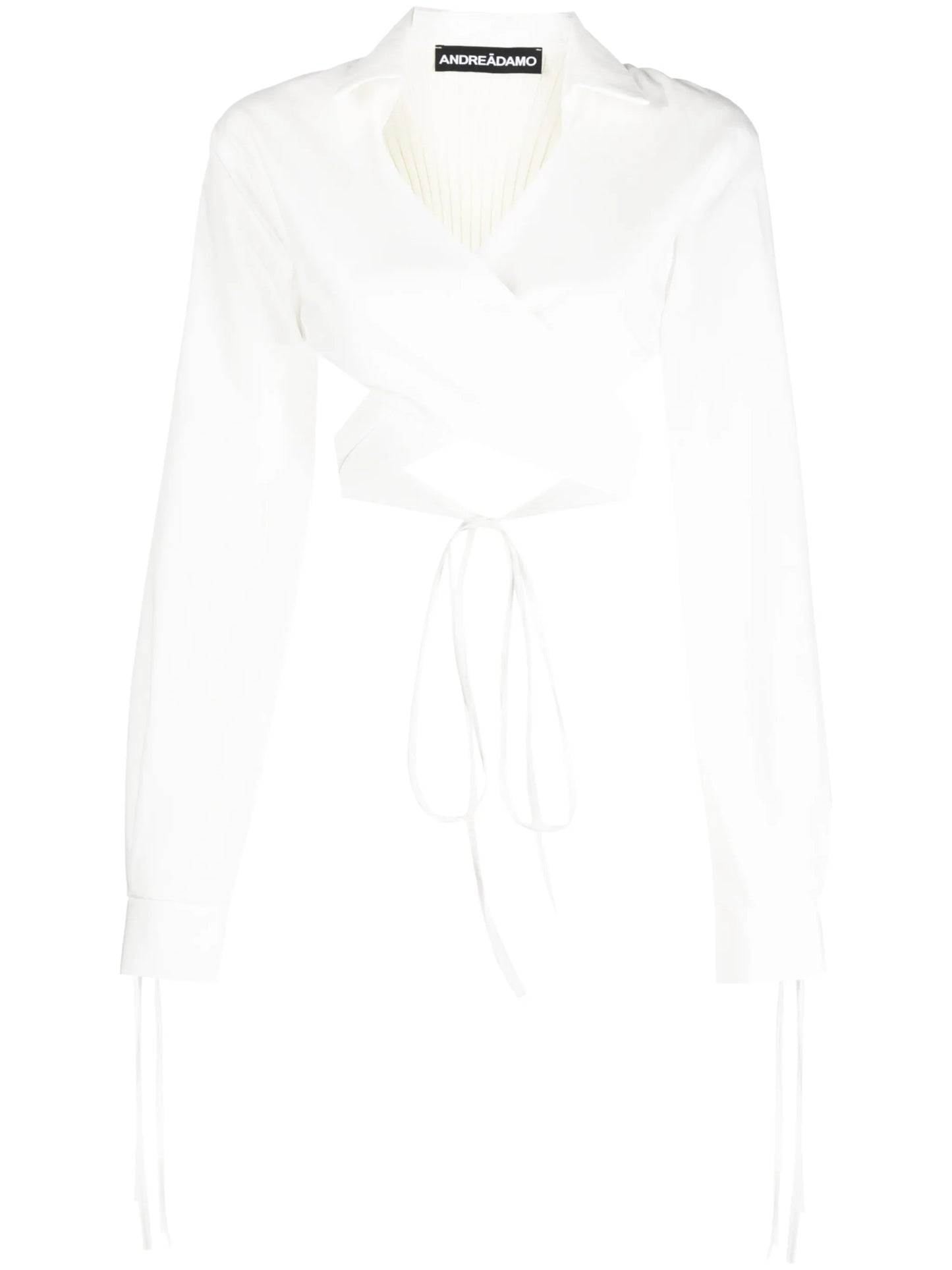 tie-waist blouse