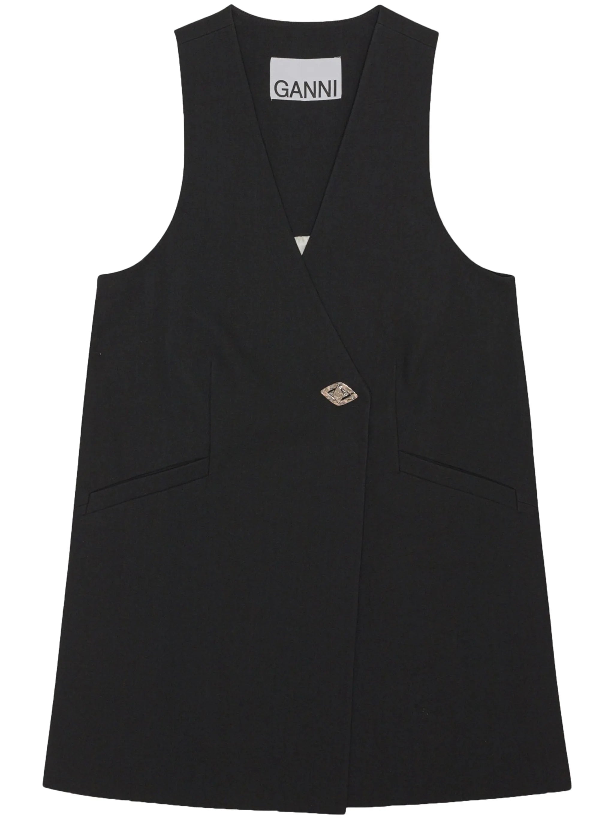 sleeveless blazer dress