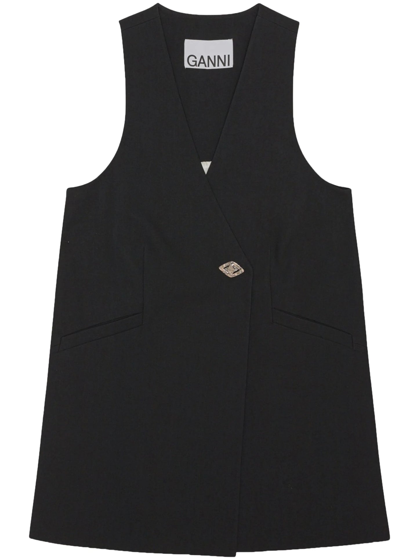 sleeveless blazer dress