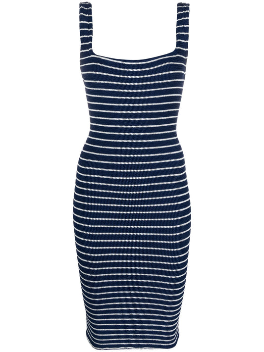 striped tank dress