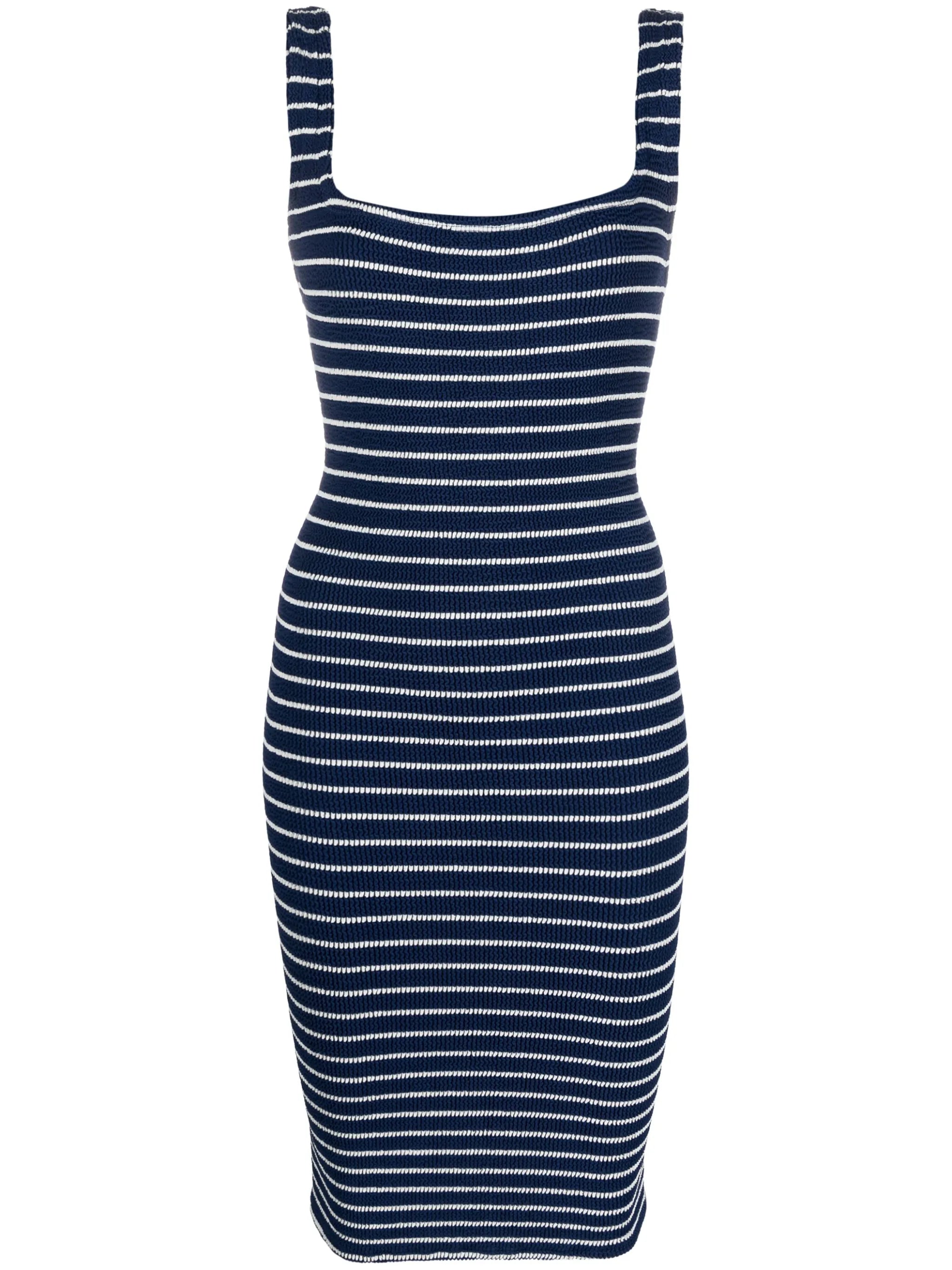 striped tank dress