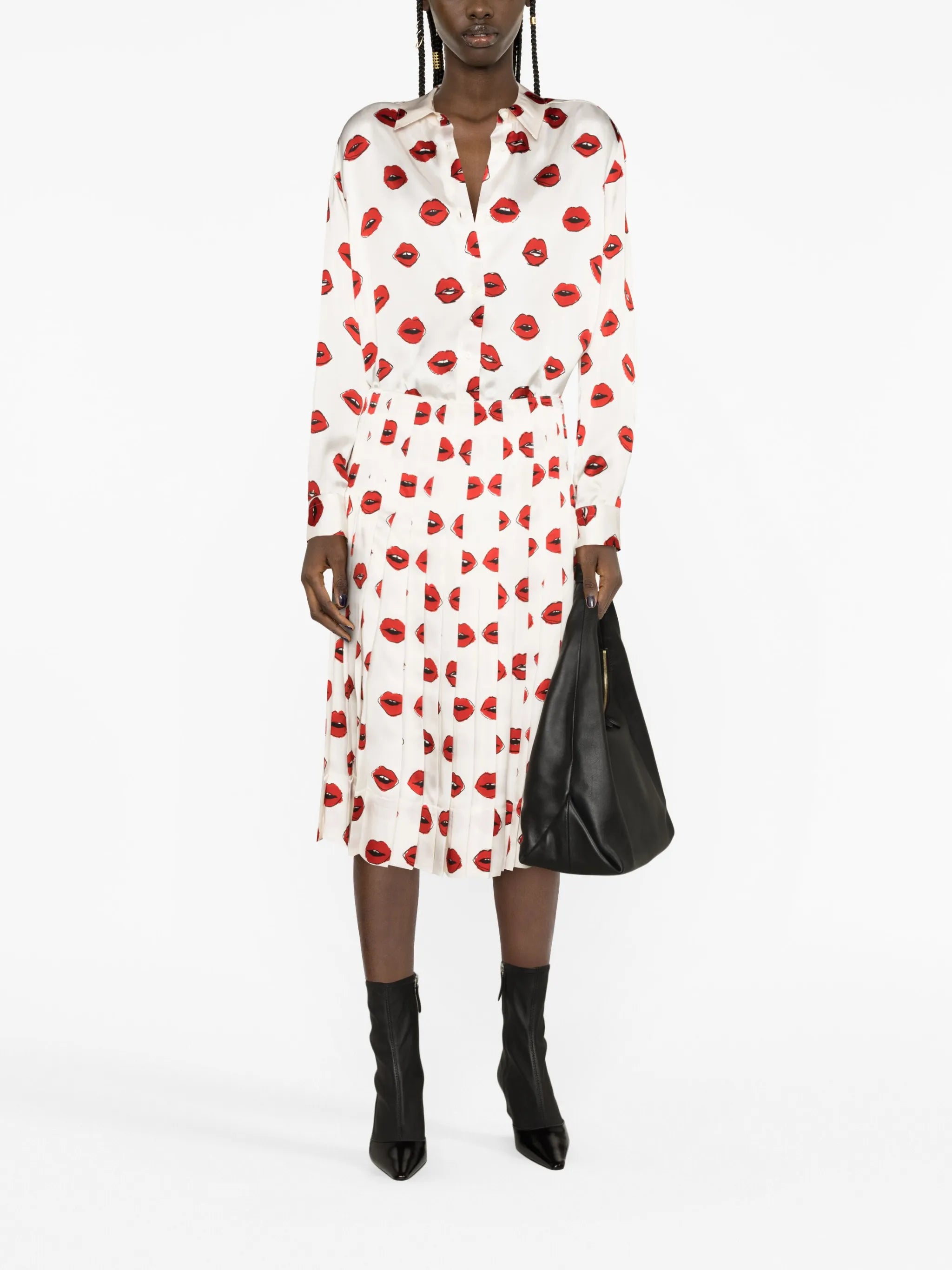 The Argo lip-print shirt