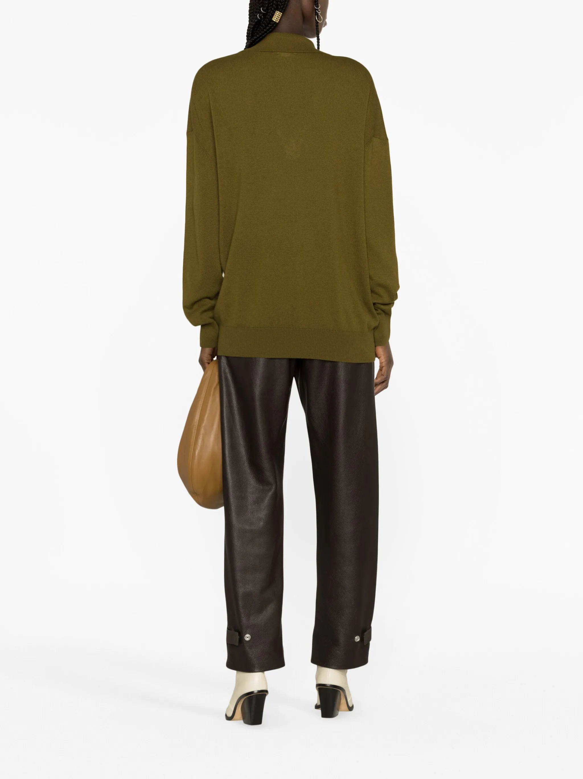 Elsia collared cashmere jumper