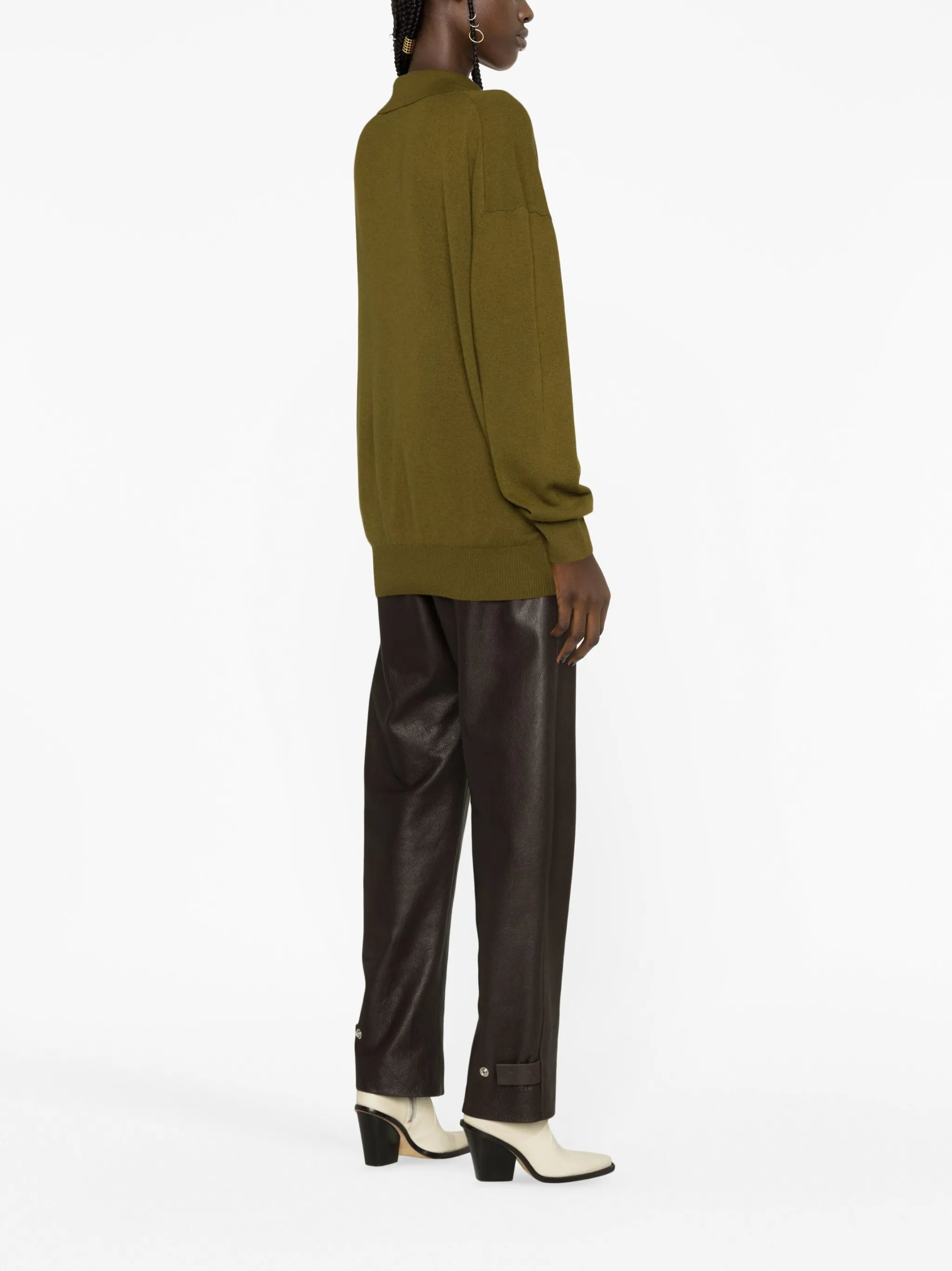 Elsia collared cashmere jumper