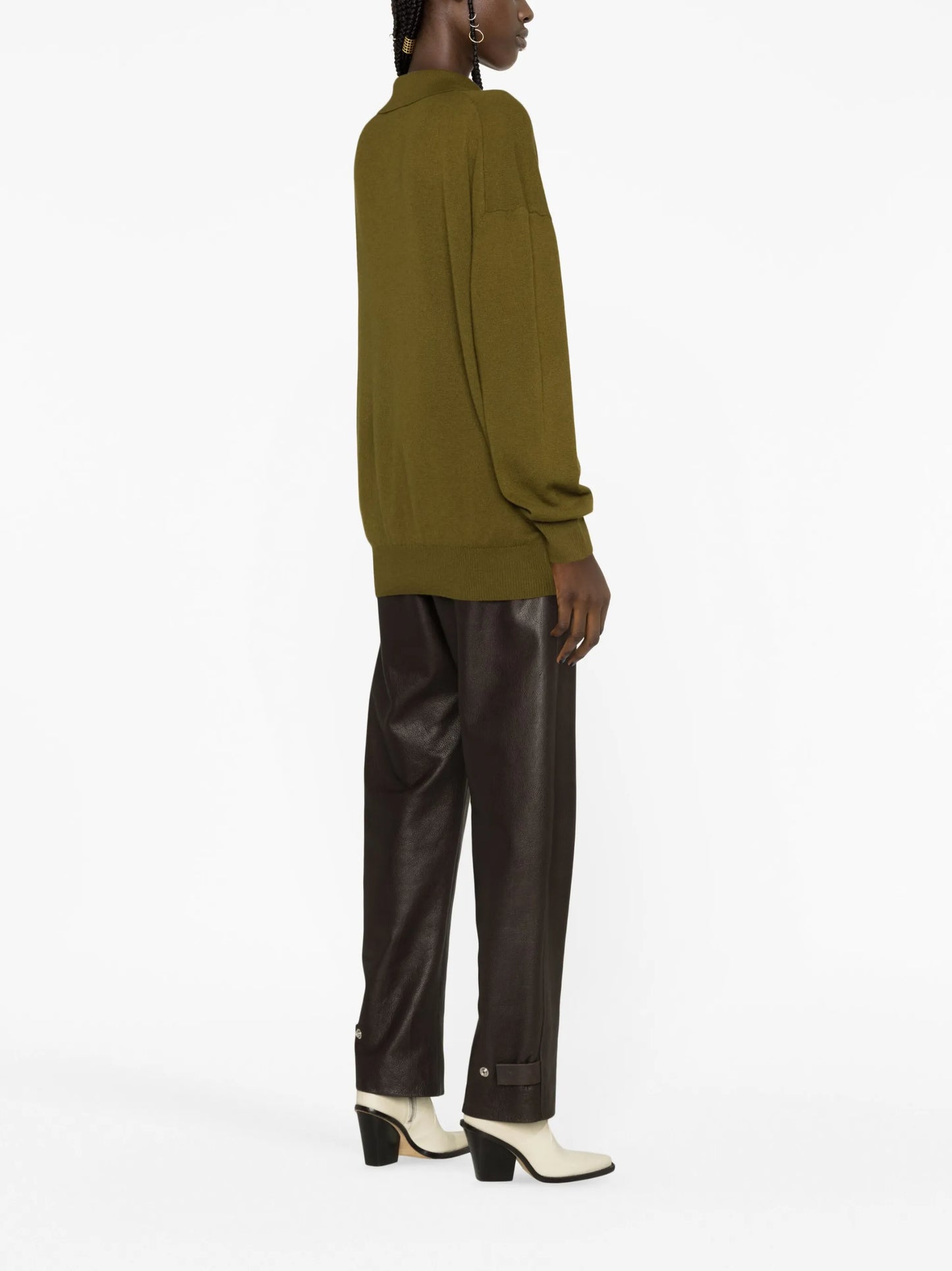 Elsia collared cashmere jumper
