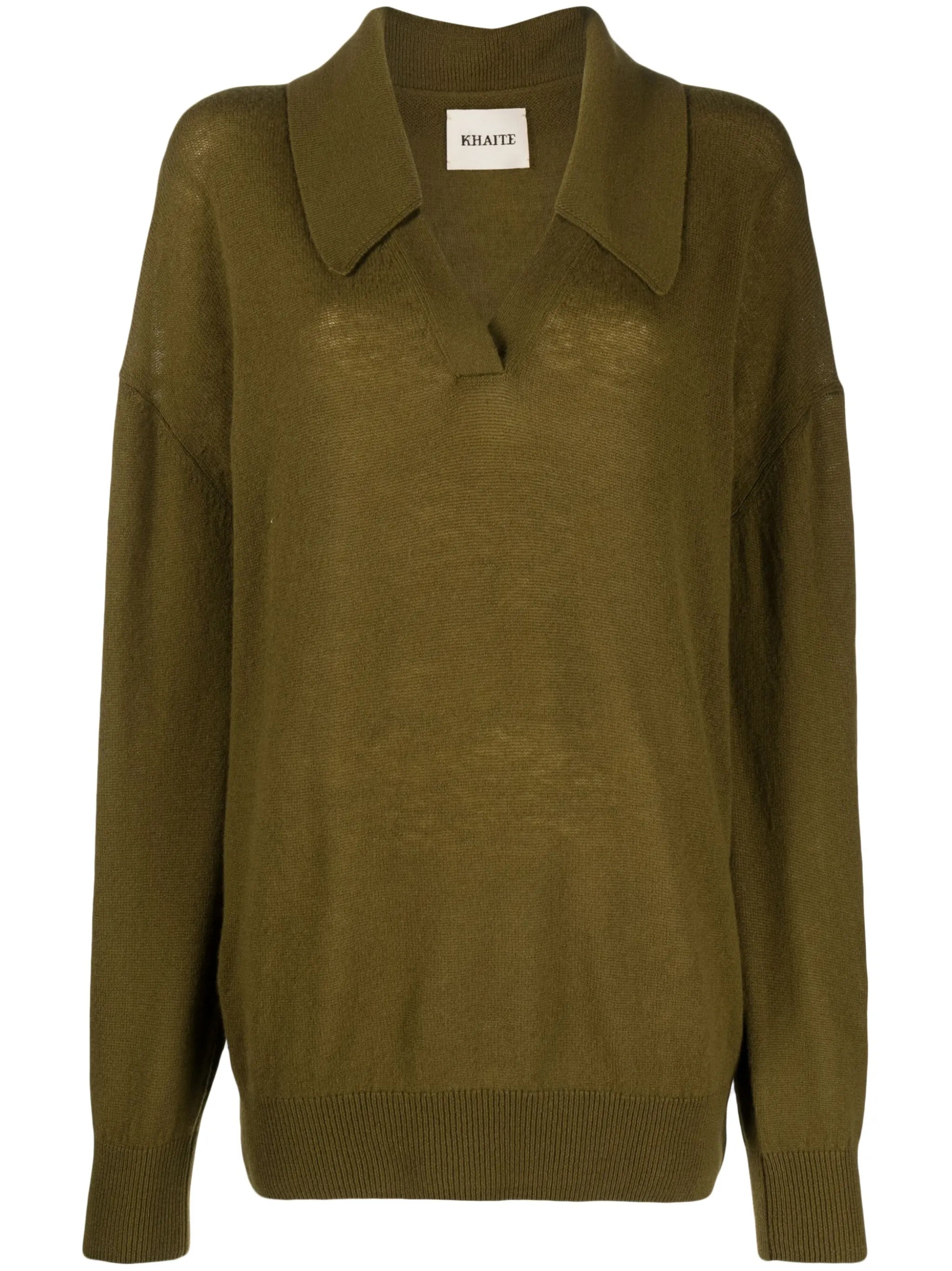 Elsia collared cashmere jumper