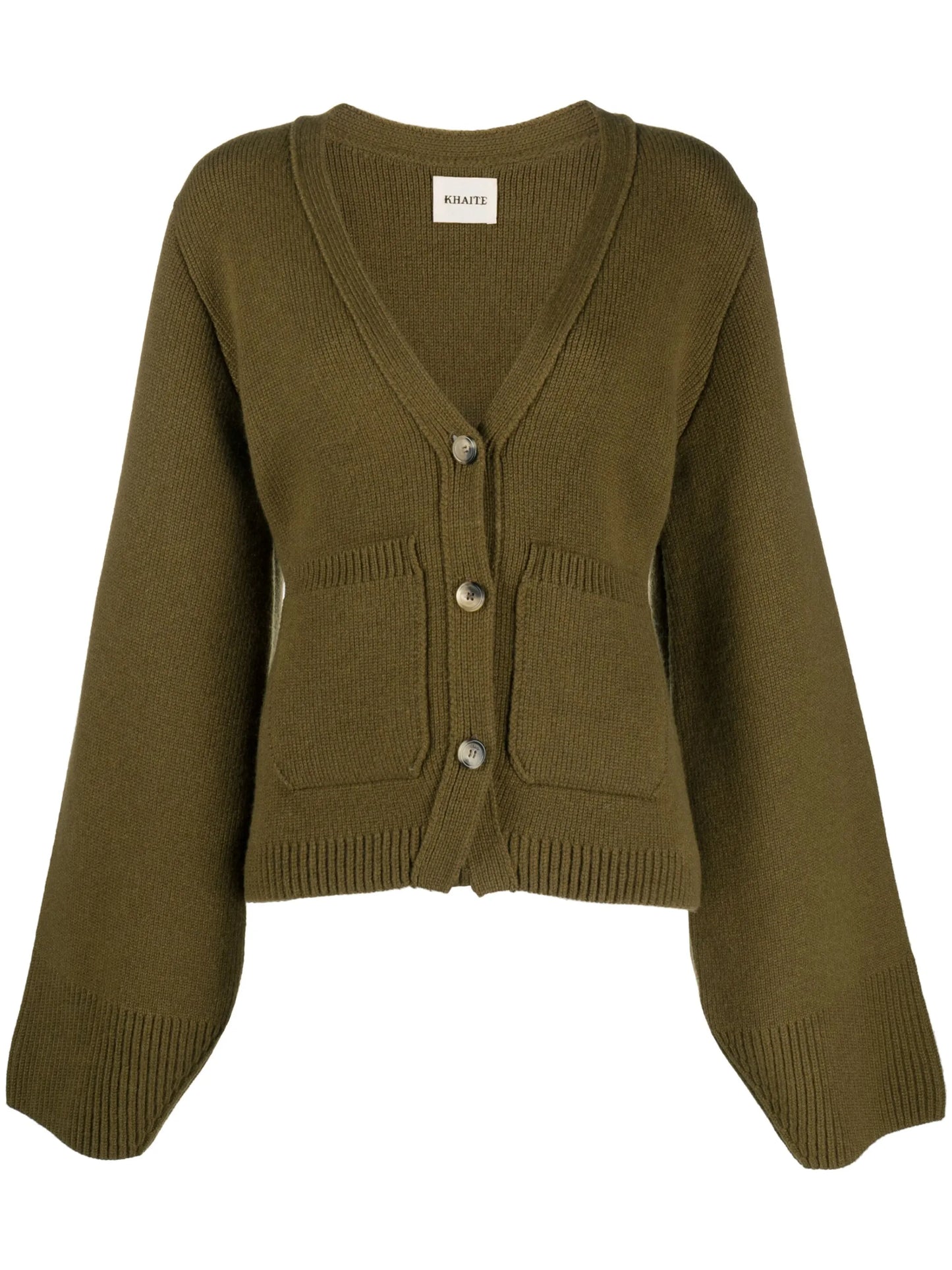 Scarlet wide-sleeves knit cardigan