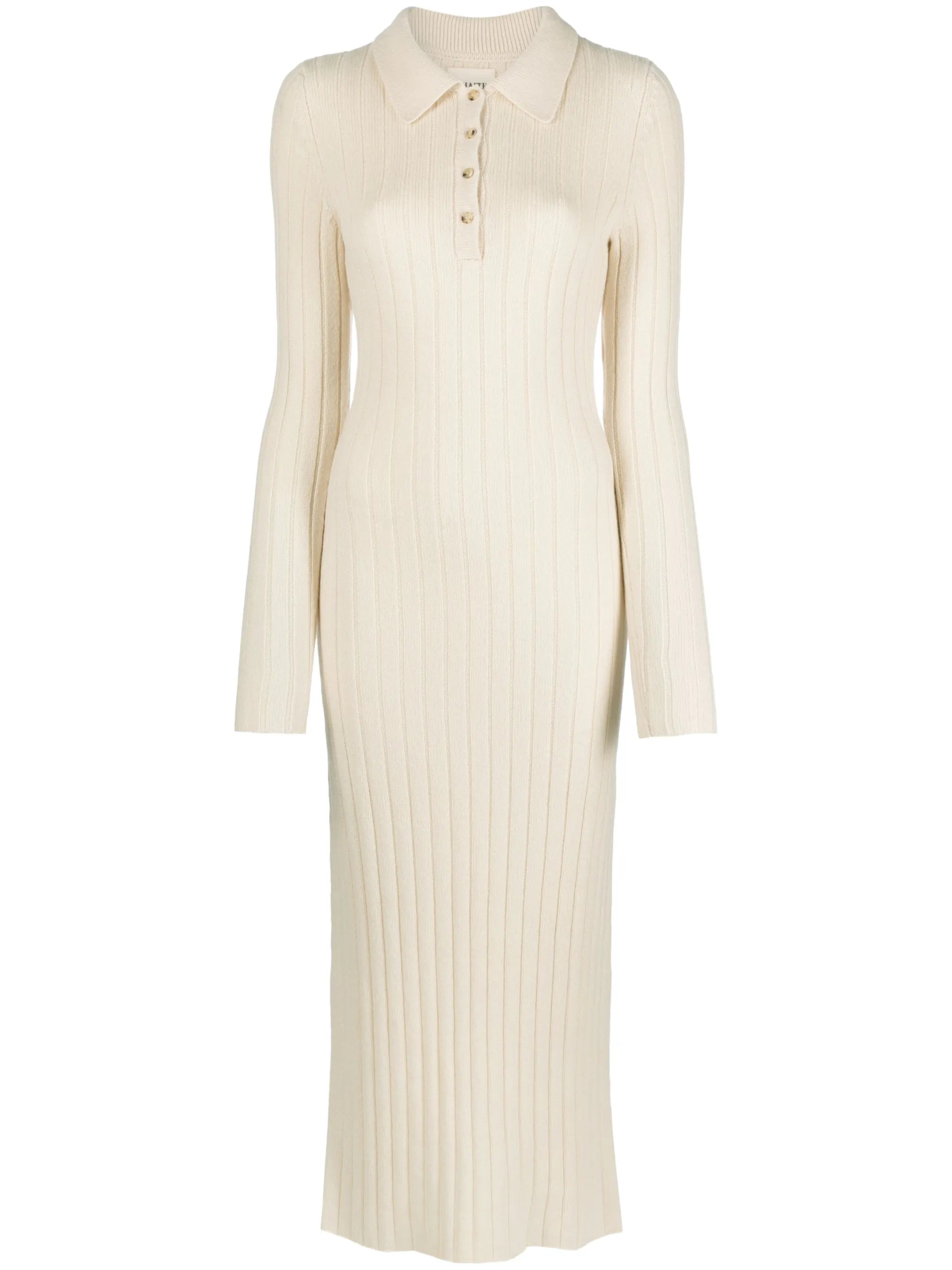 Hans ribbed-knit cashmere dress