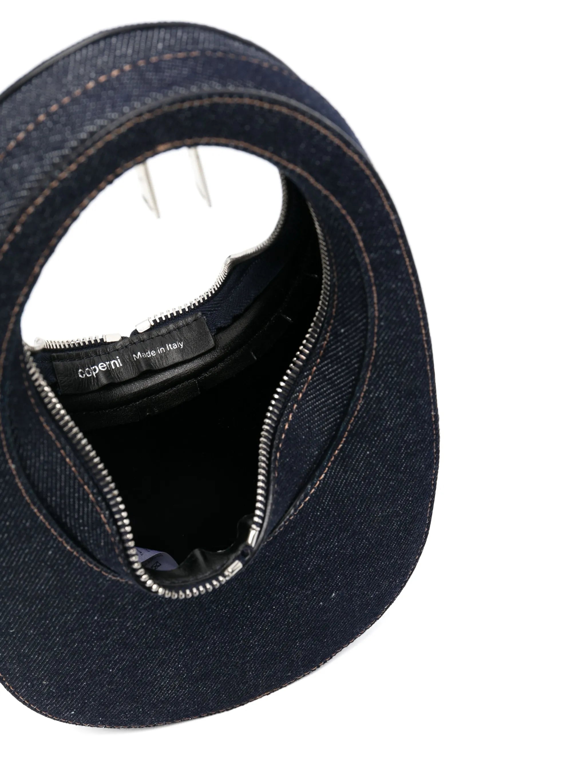 mini Swipe denim crossbody bag