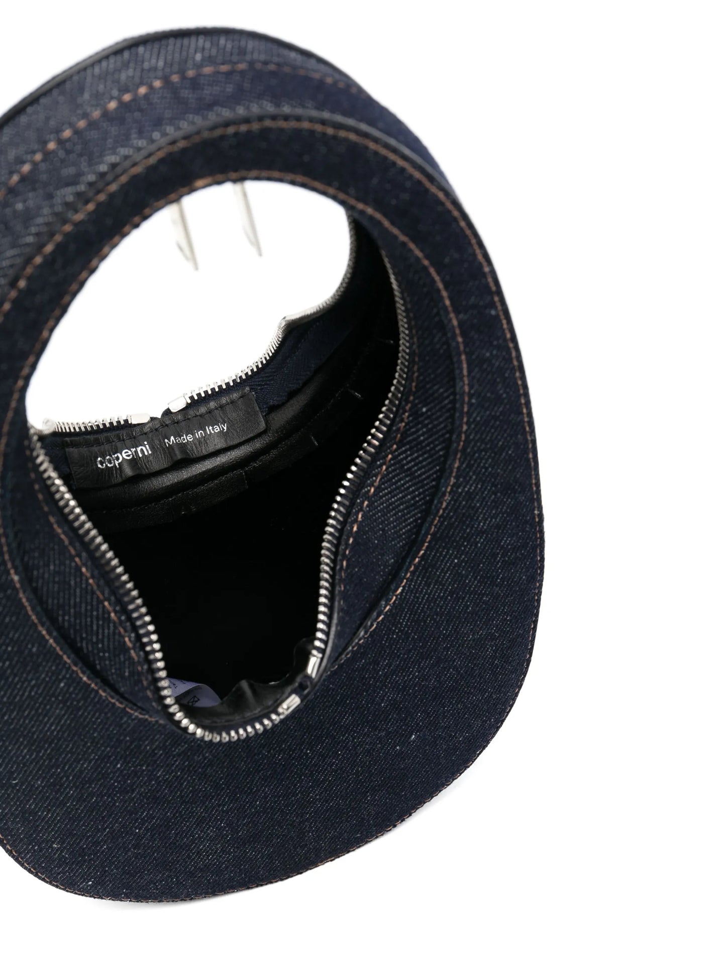 mini Swipe denim crossbody bag