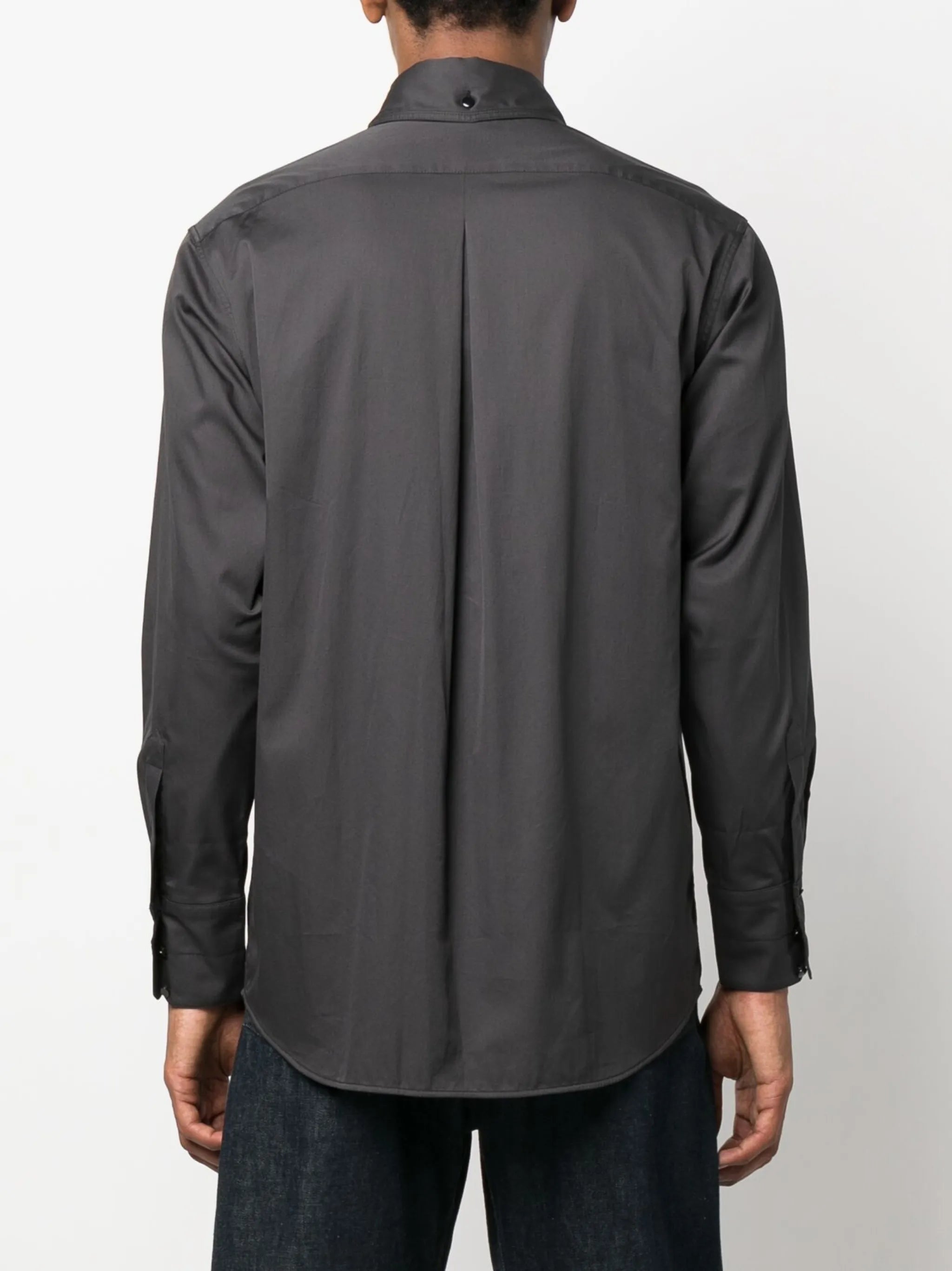 long-sleeve cotton shirt