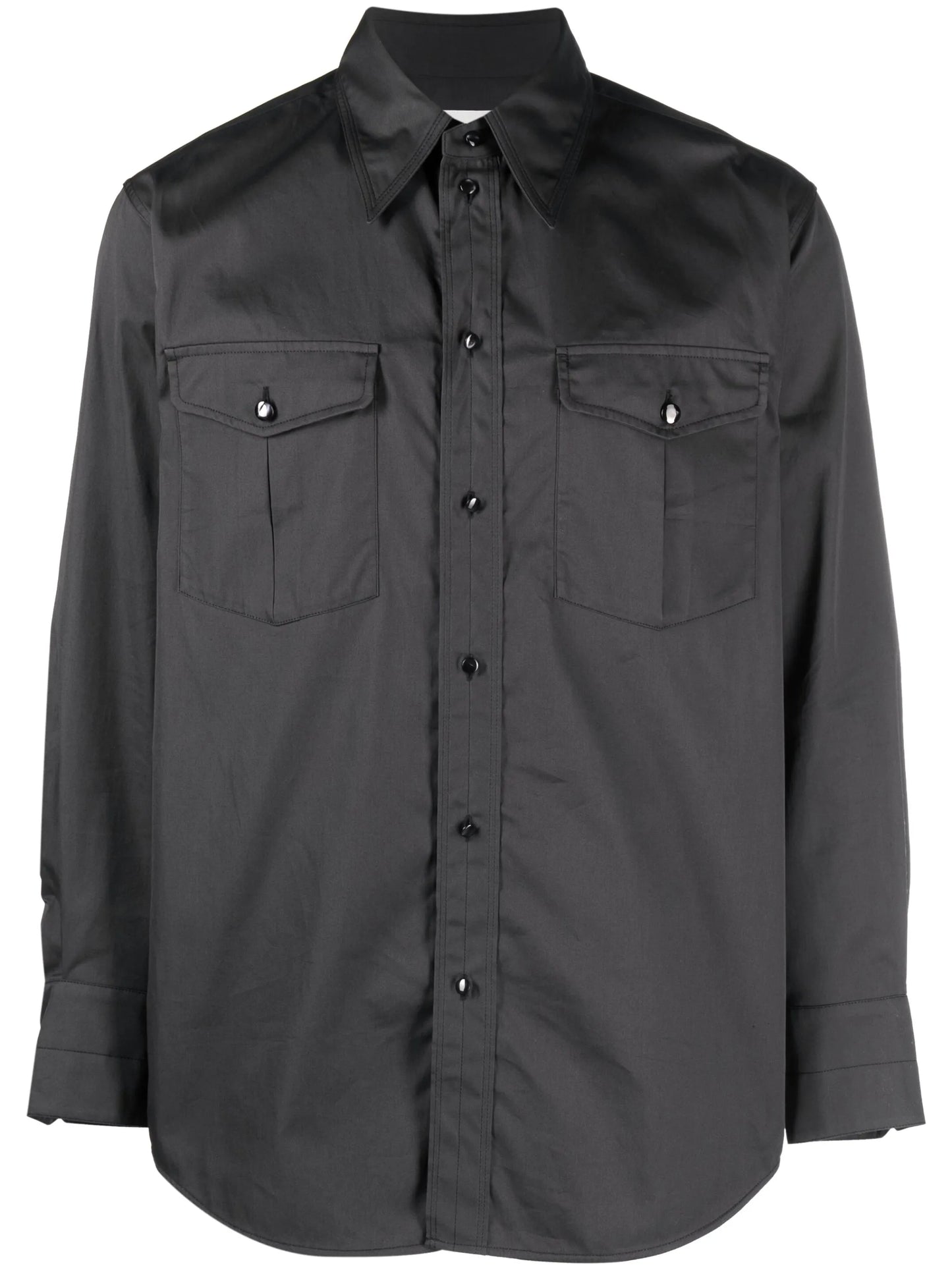 long-sleeve cotton shirt