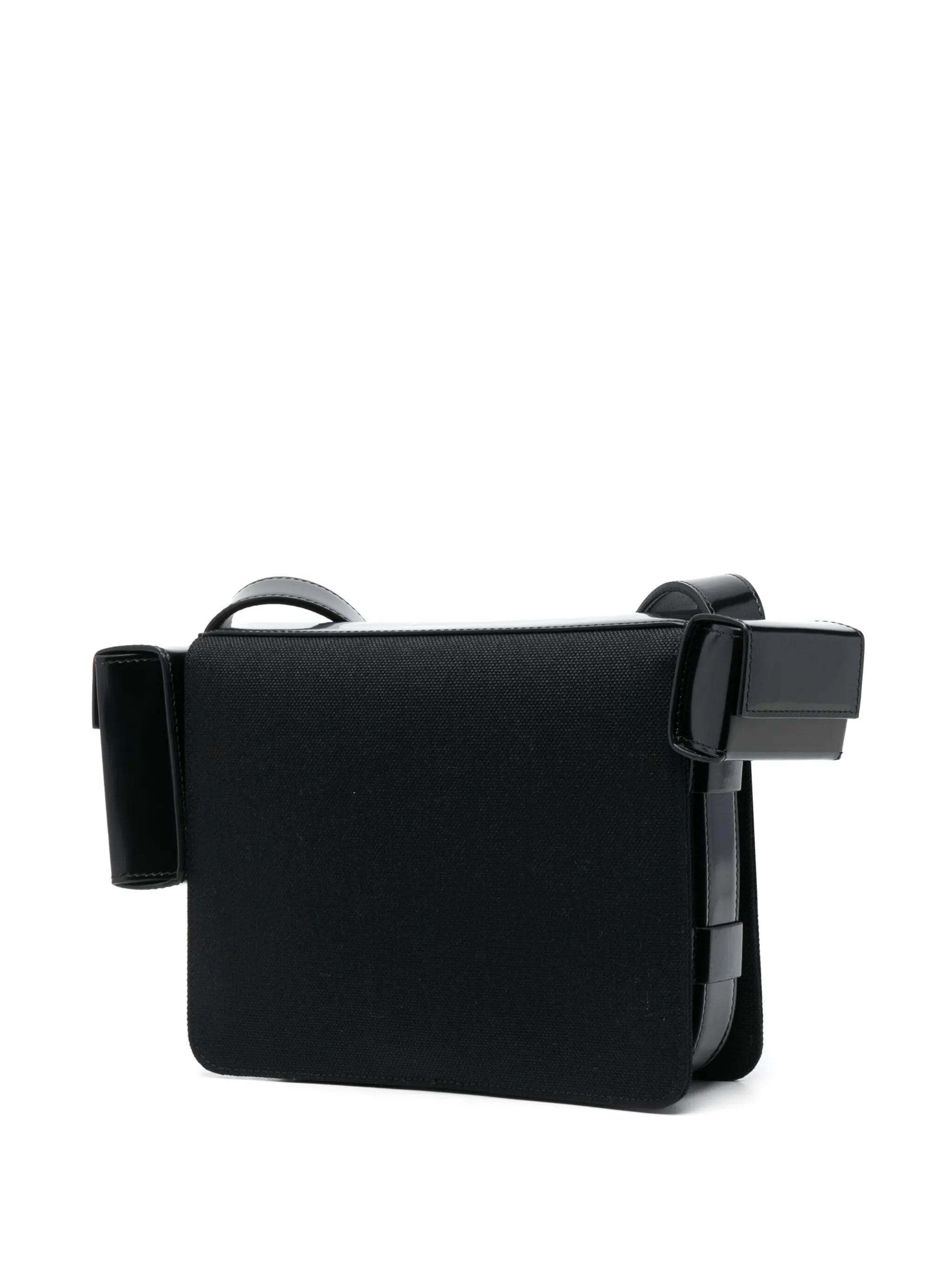 Multi-pocket leather bag