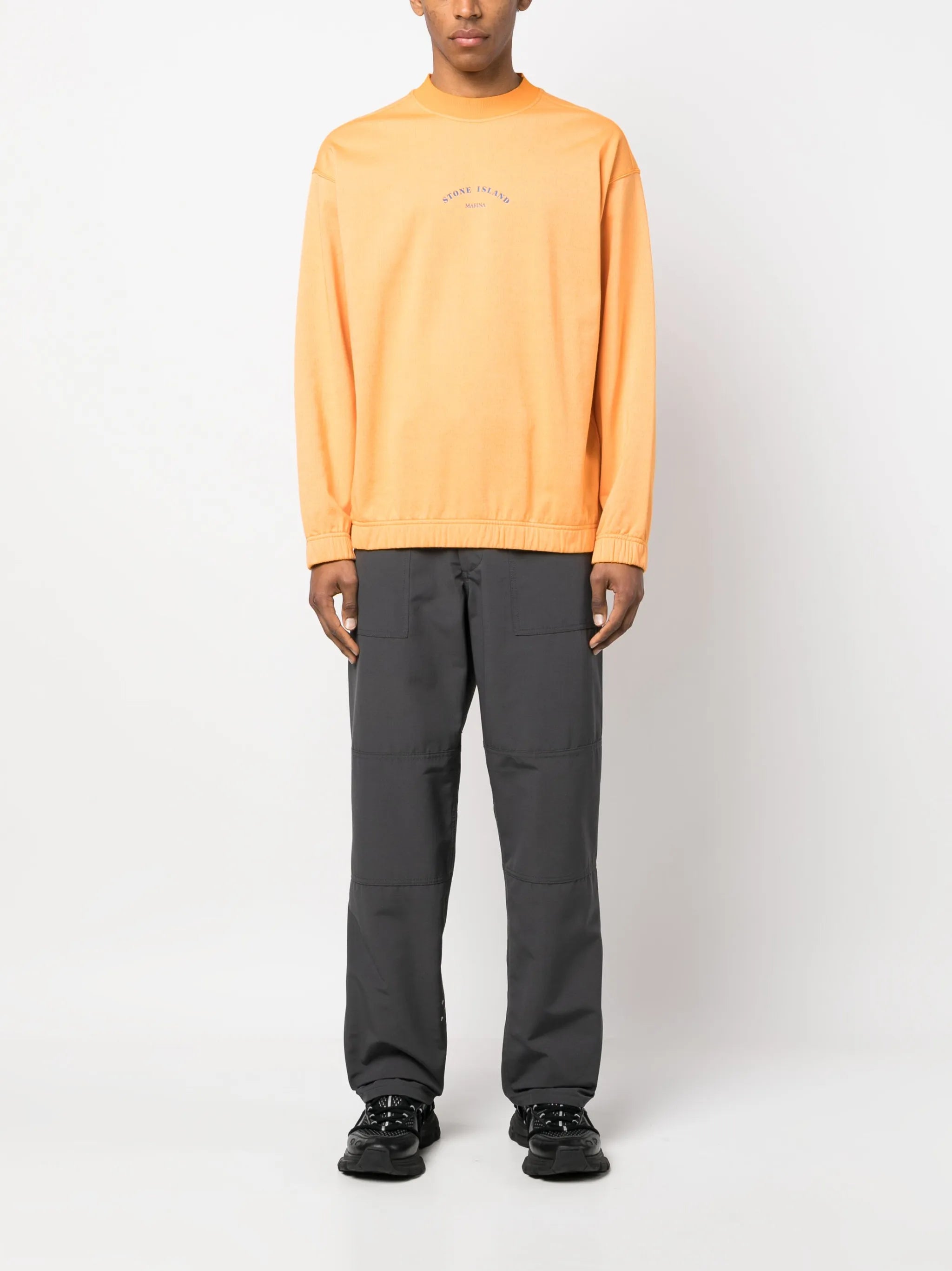 logo-print long-sleeve sweatshirt