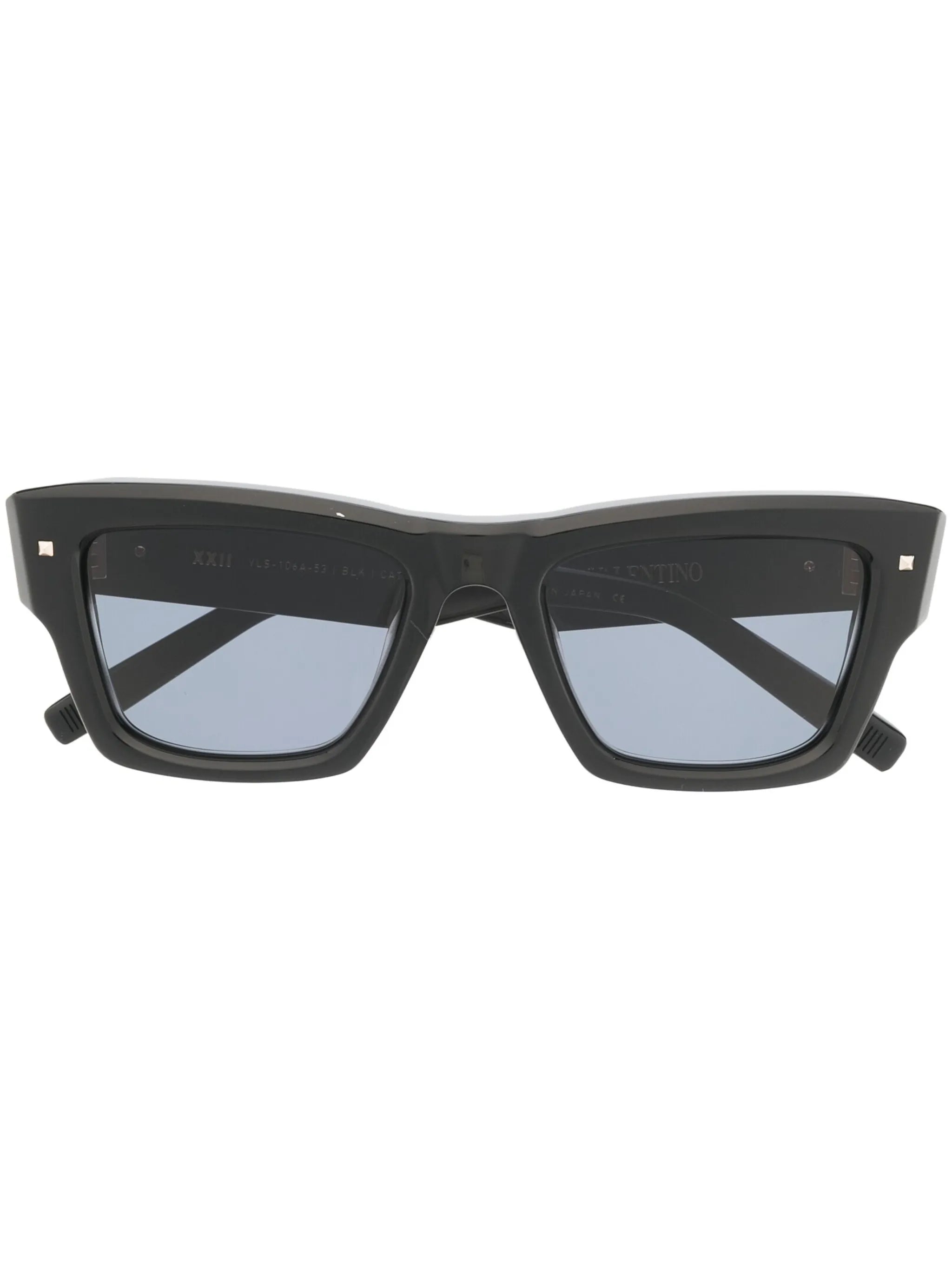 Rockstud square-frame sunglasses