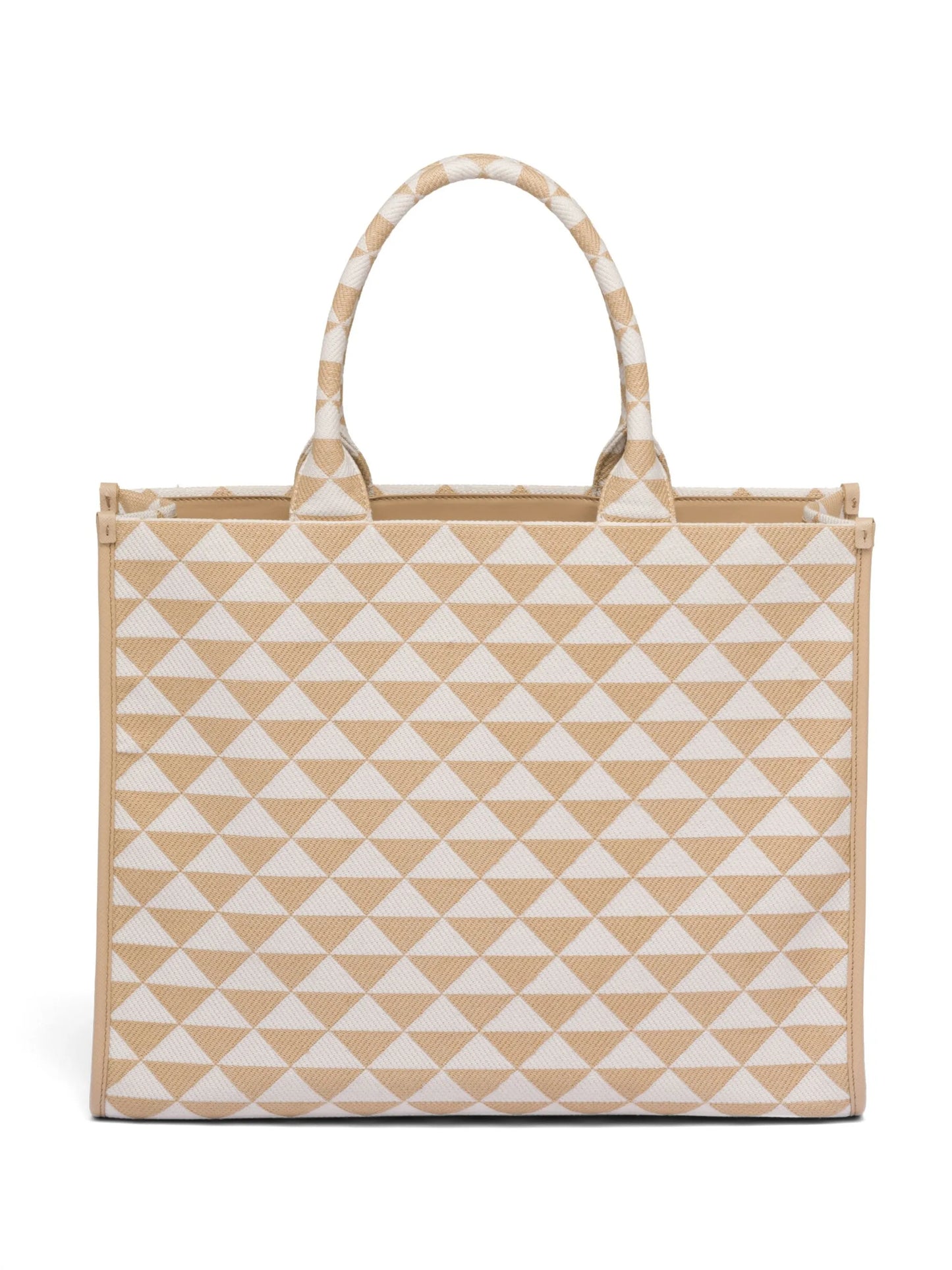 large Symbole embroidered tote bag