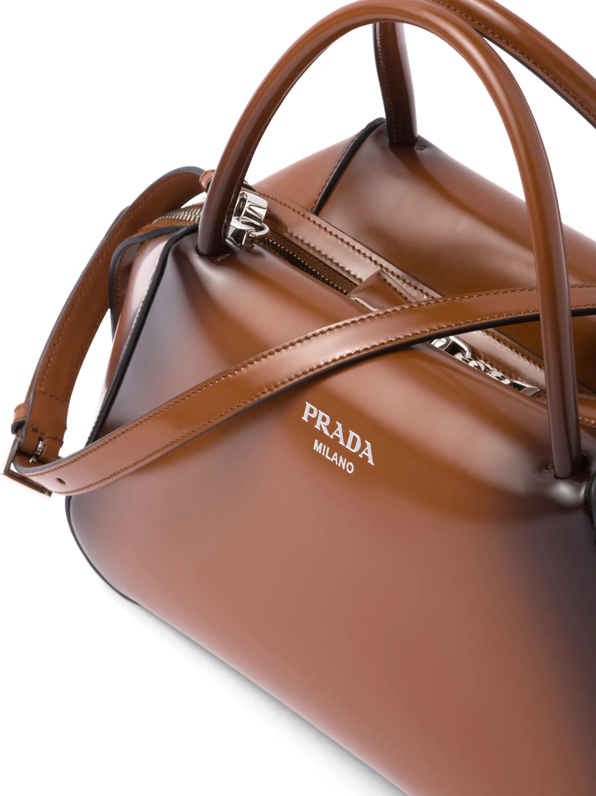 Medium brushed leather Prada Supernova handbag