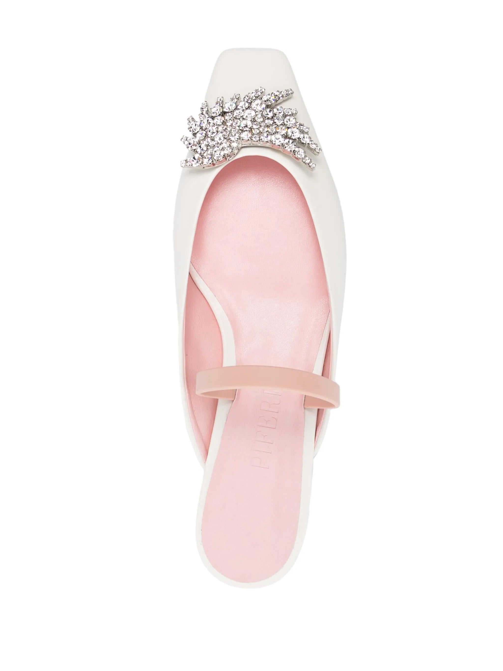 Drizella crystal-embellished ballerina shoes