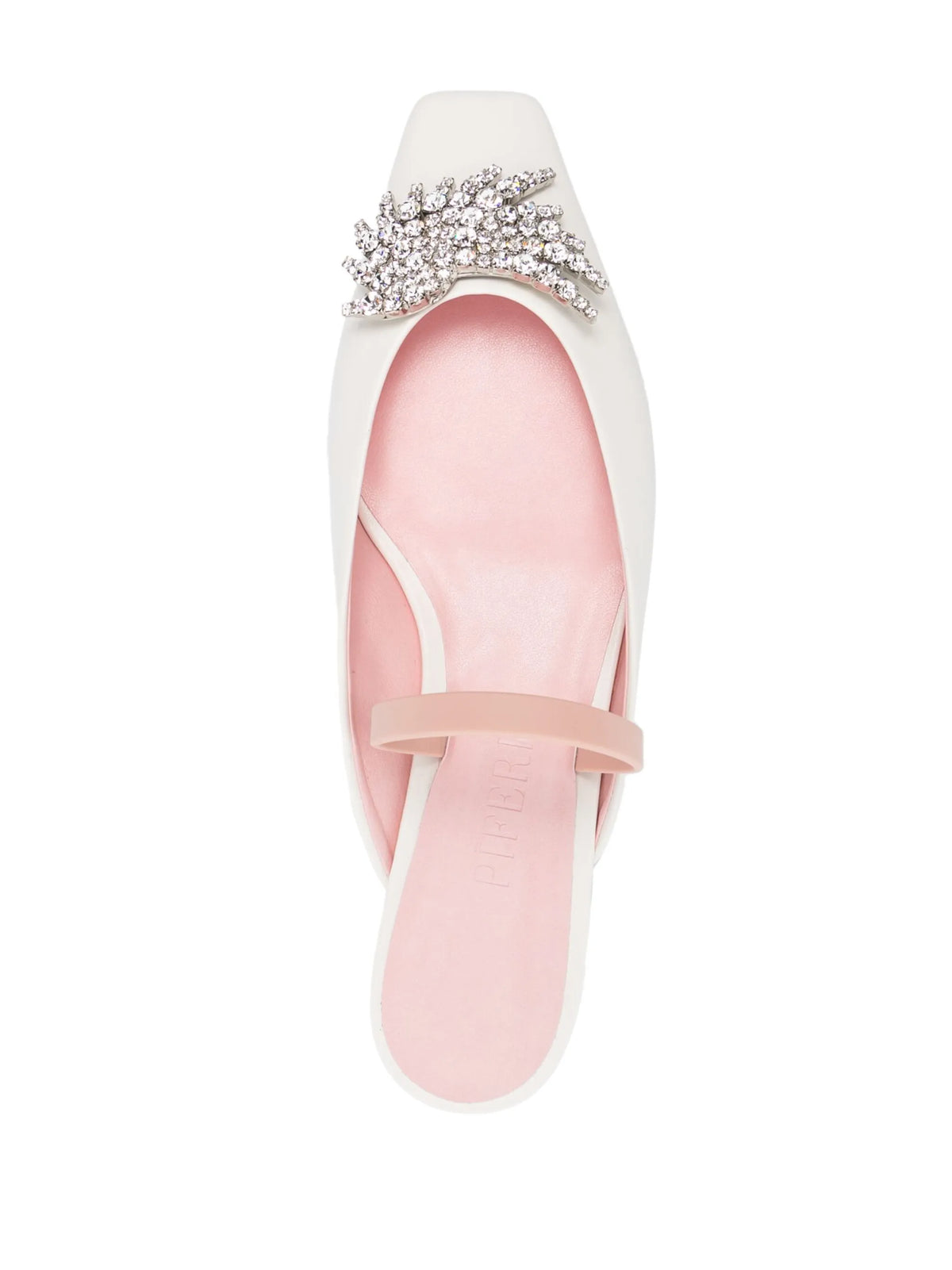 Drizella crystal-embellished ballerina shoes