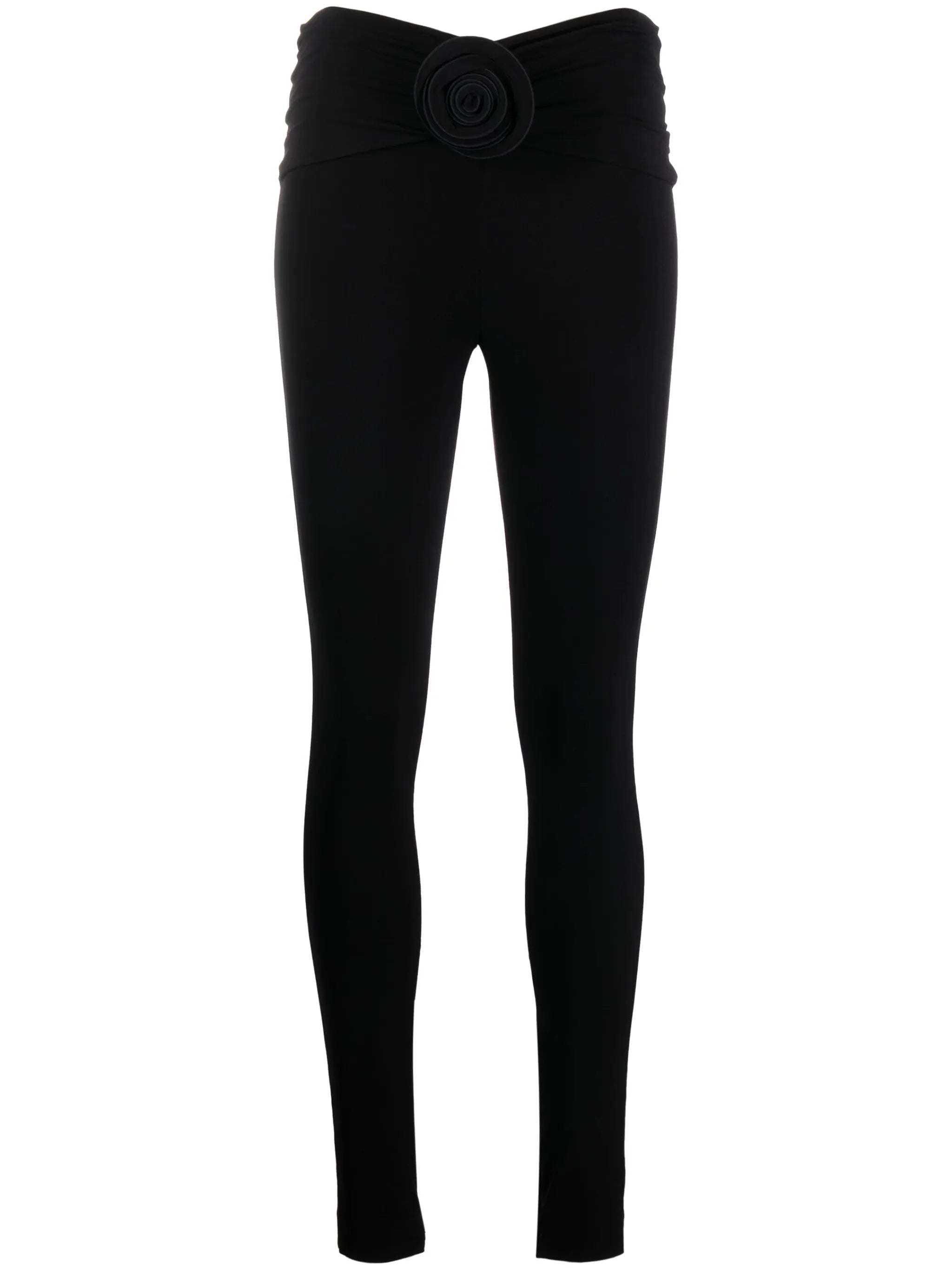 floral-detail leggings