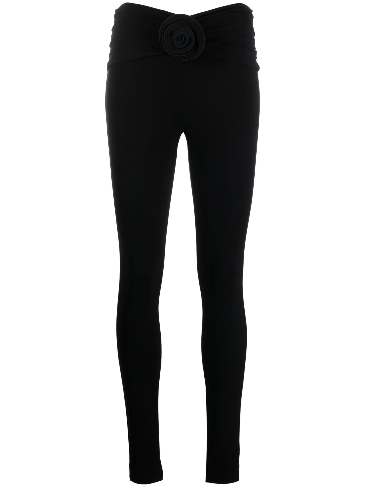floral-detail leggings