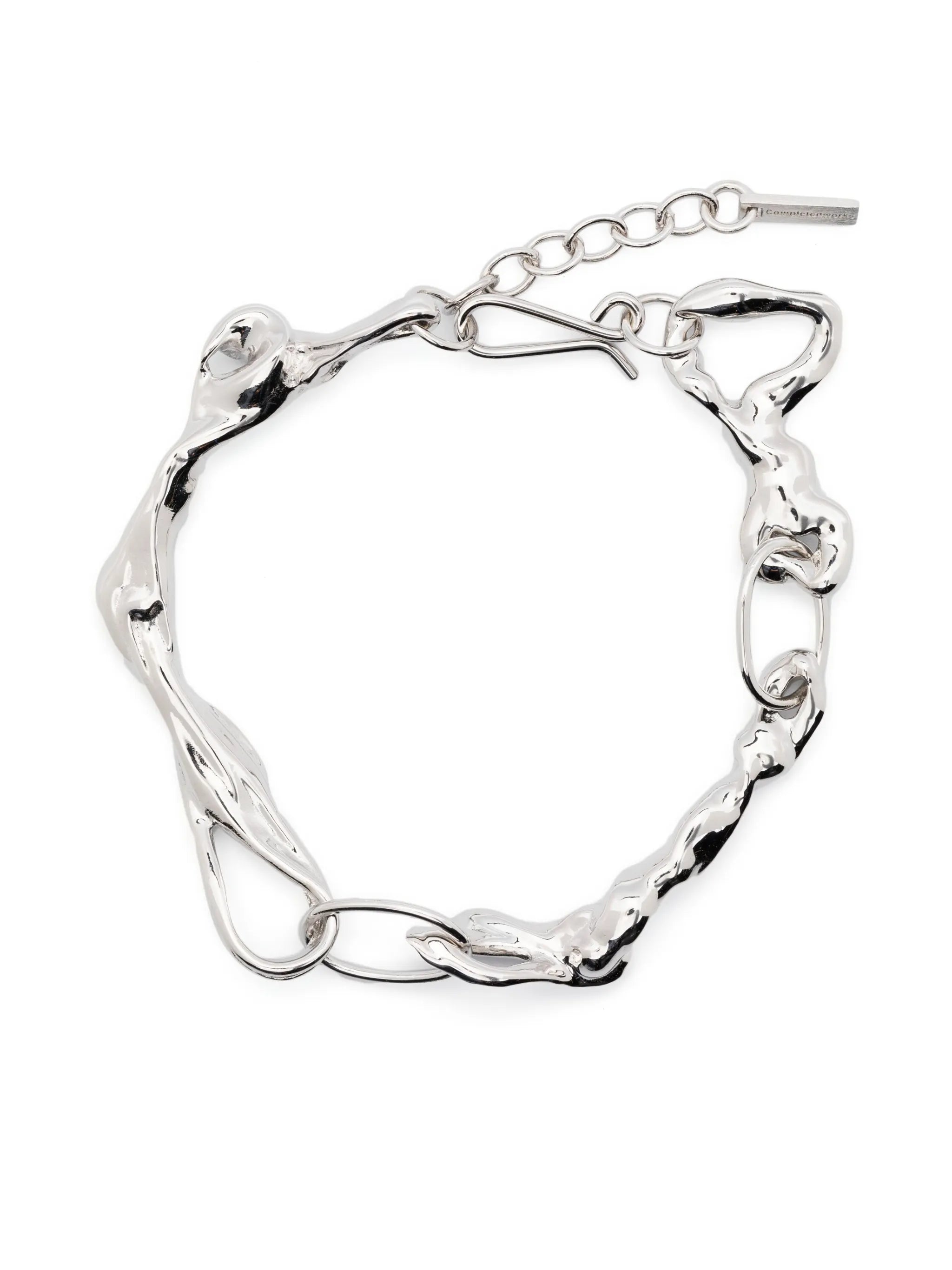 sculpted chain-link bracelet
