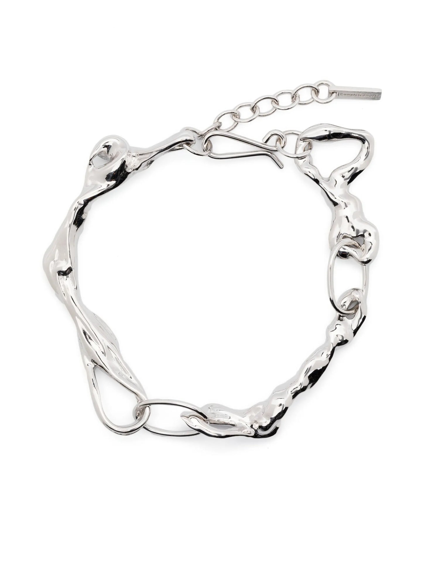 sculpted chain-link bracelet
