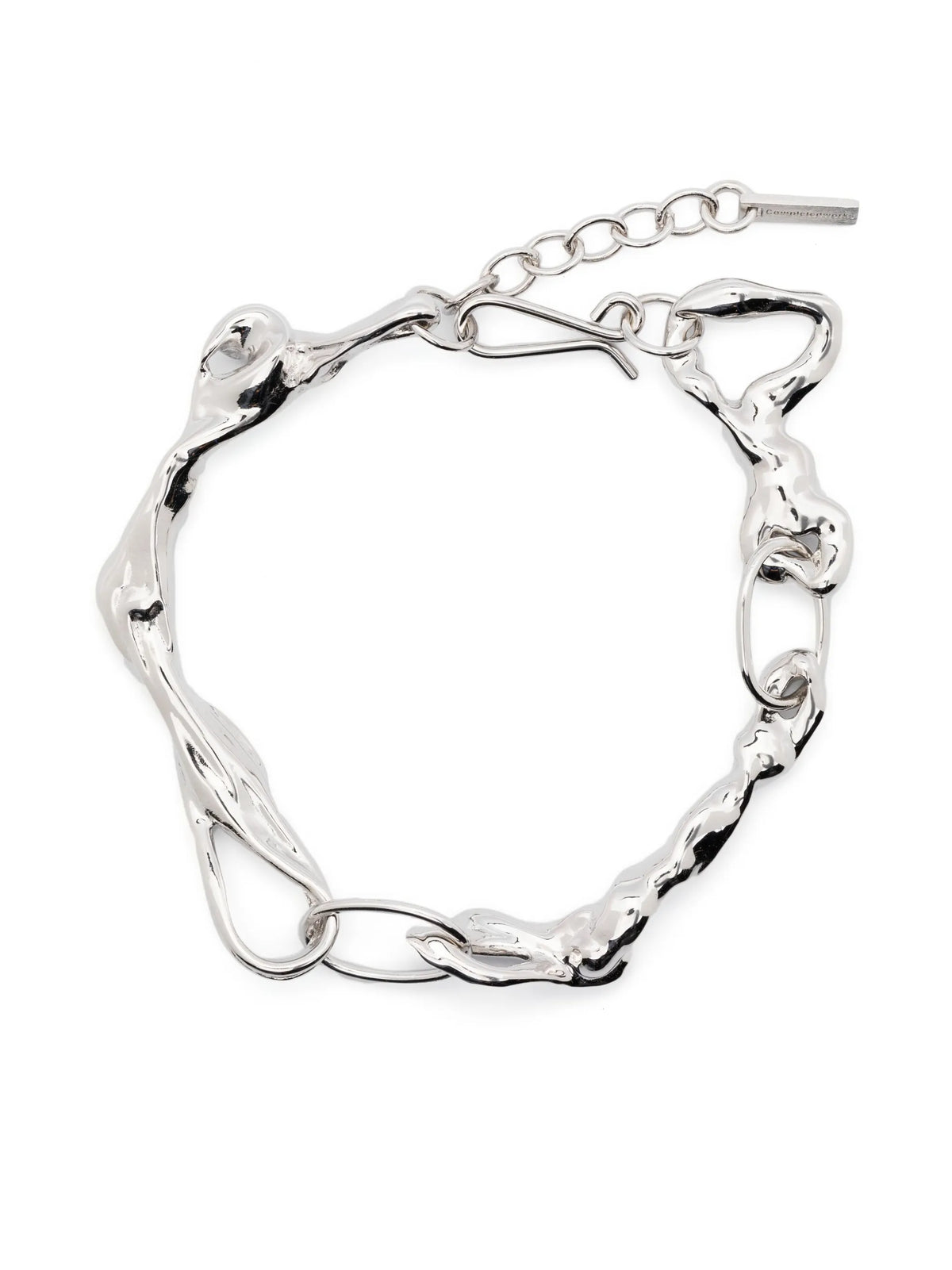 sculpted chain-link bracelet