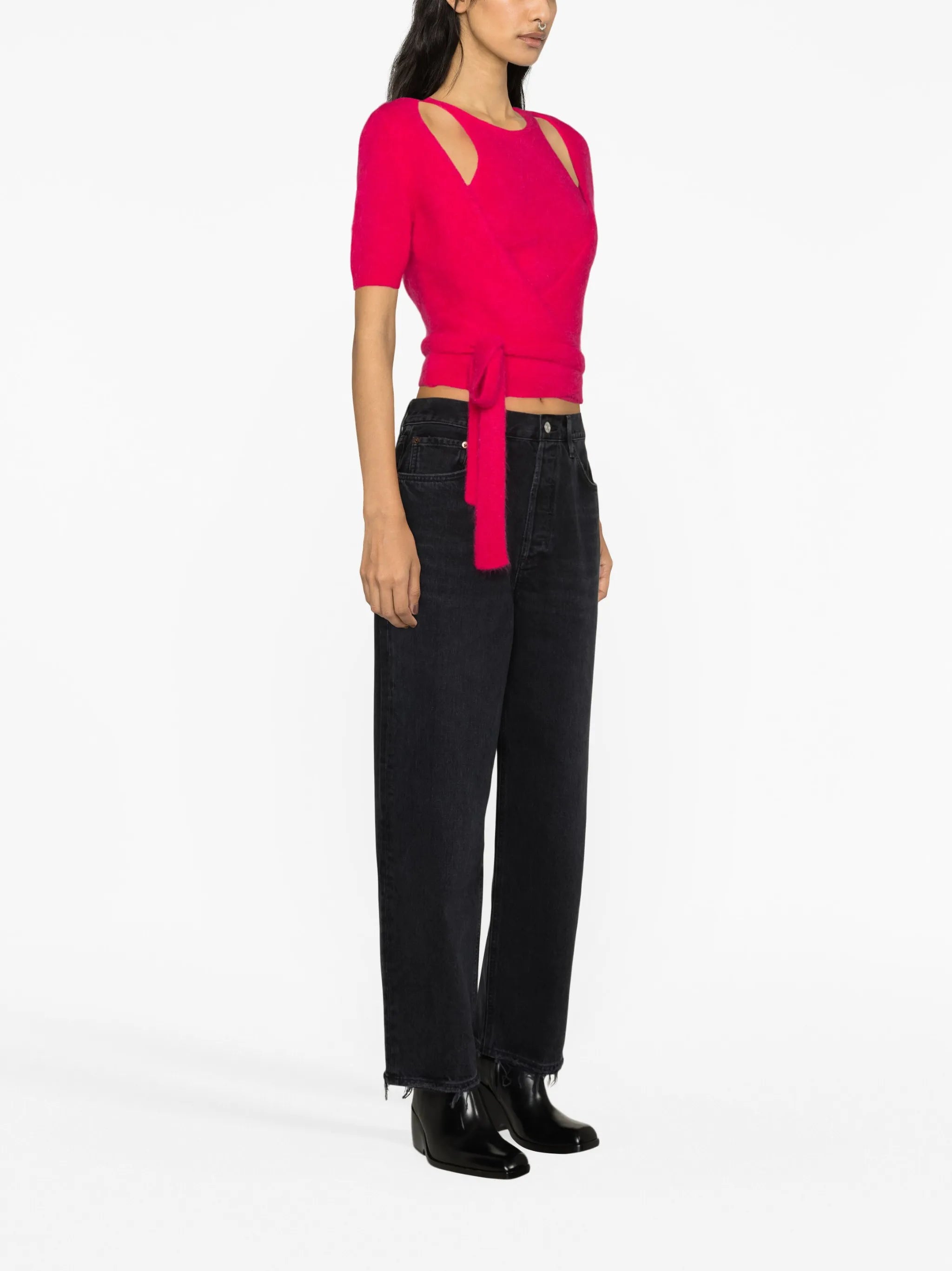 Dara mid-rise baggy jeans