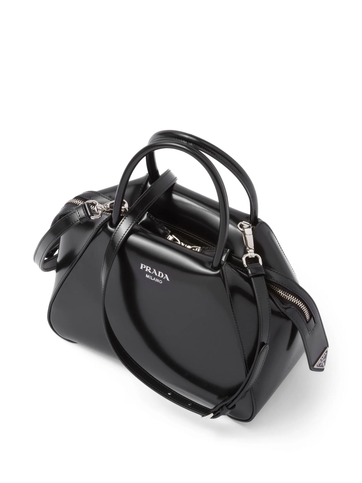 Small brushed leather Prada Supernova handbag