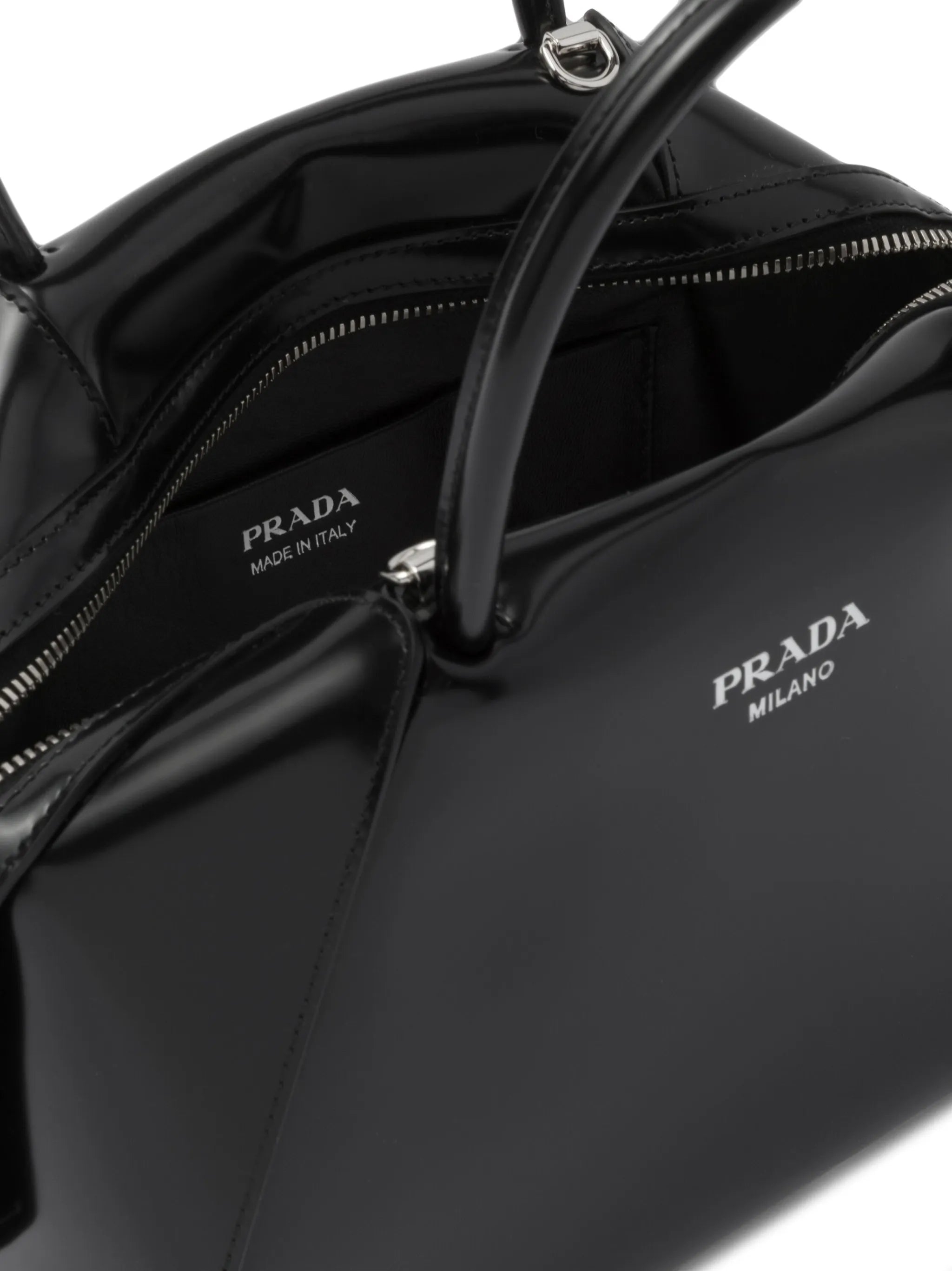 Small brushed leather Prada Supernova handbag