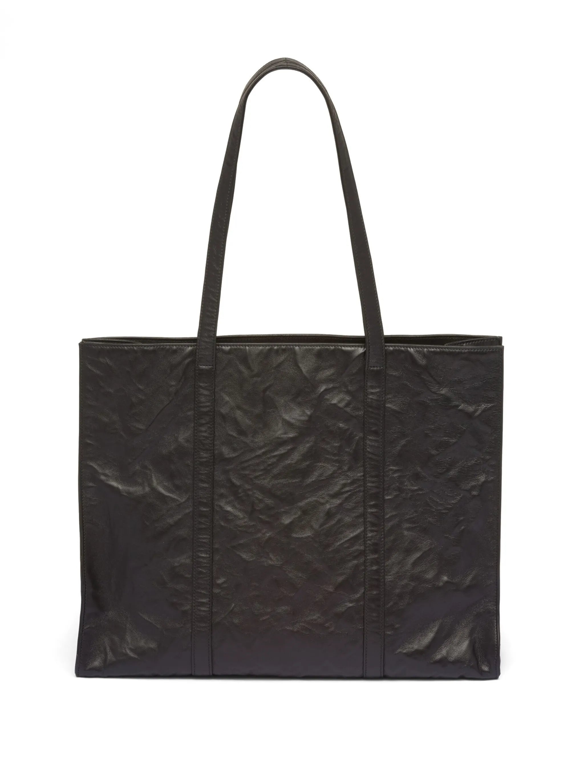 large leather tote bag