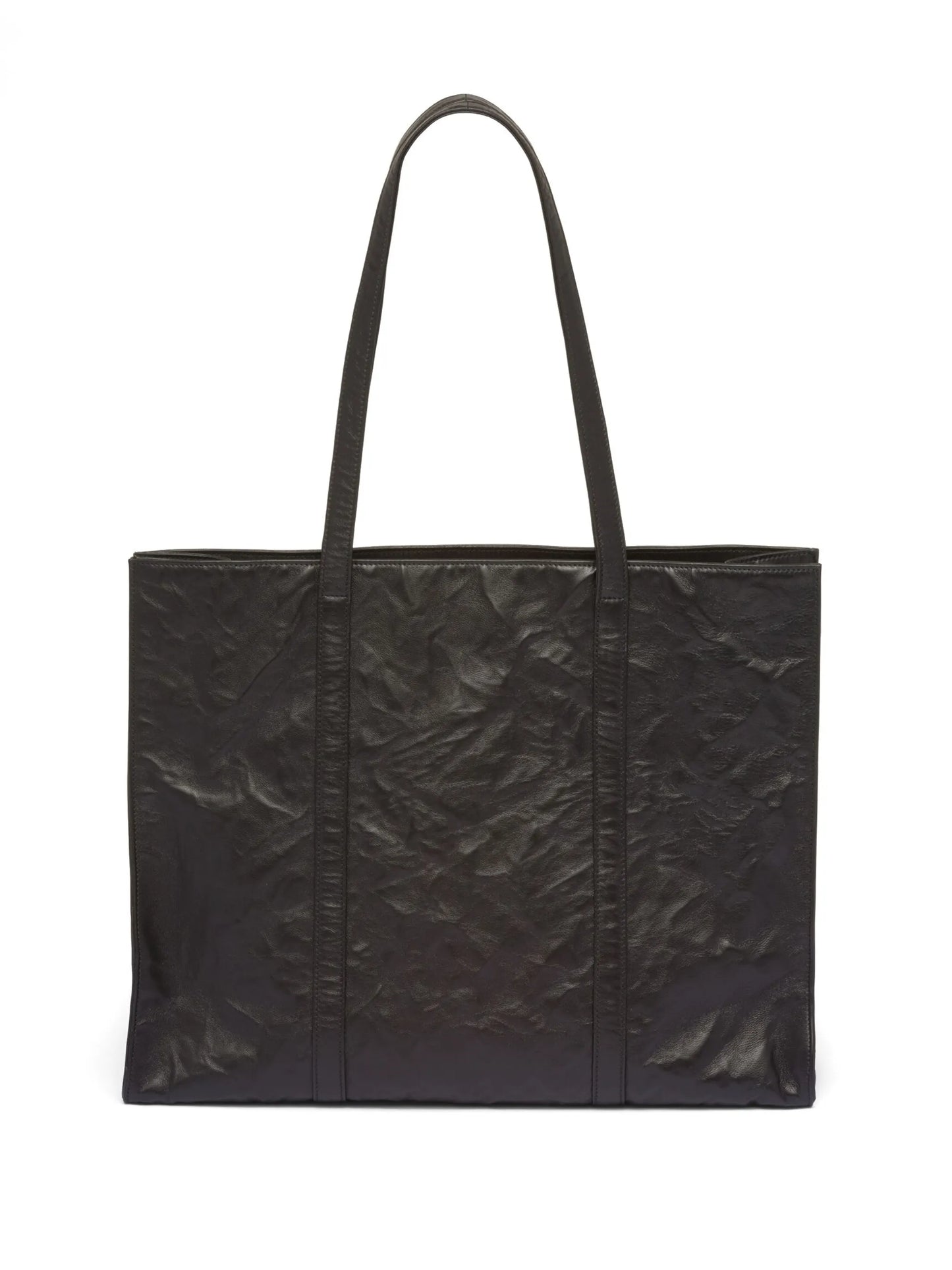 large leather tote bag