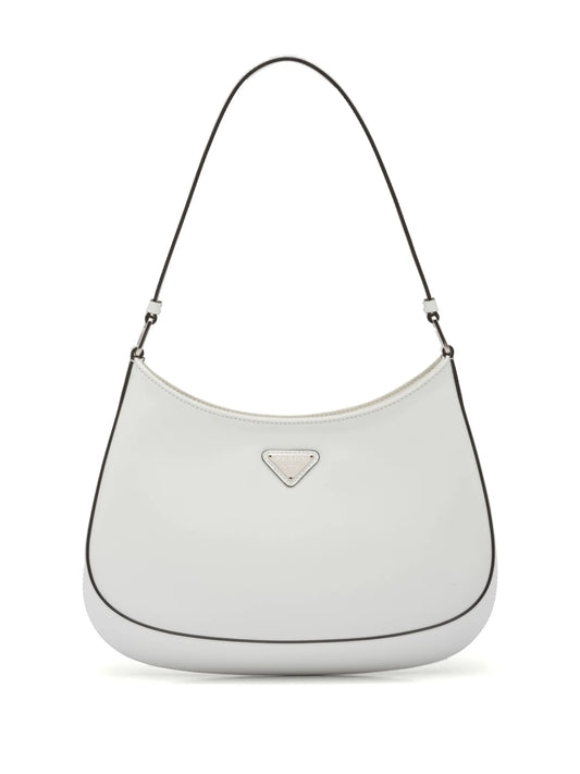 Cleo brushed leather shoulder bag