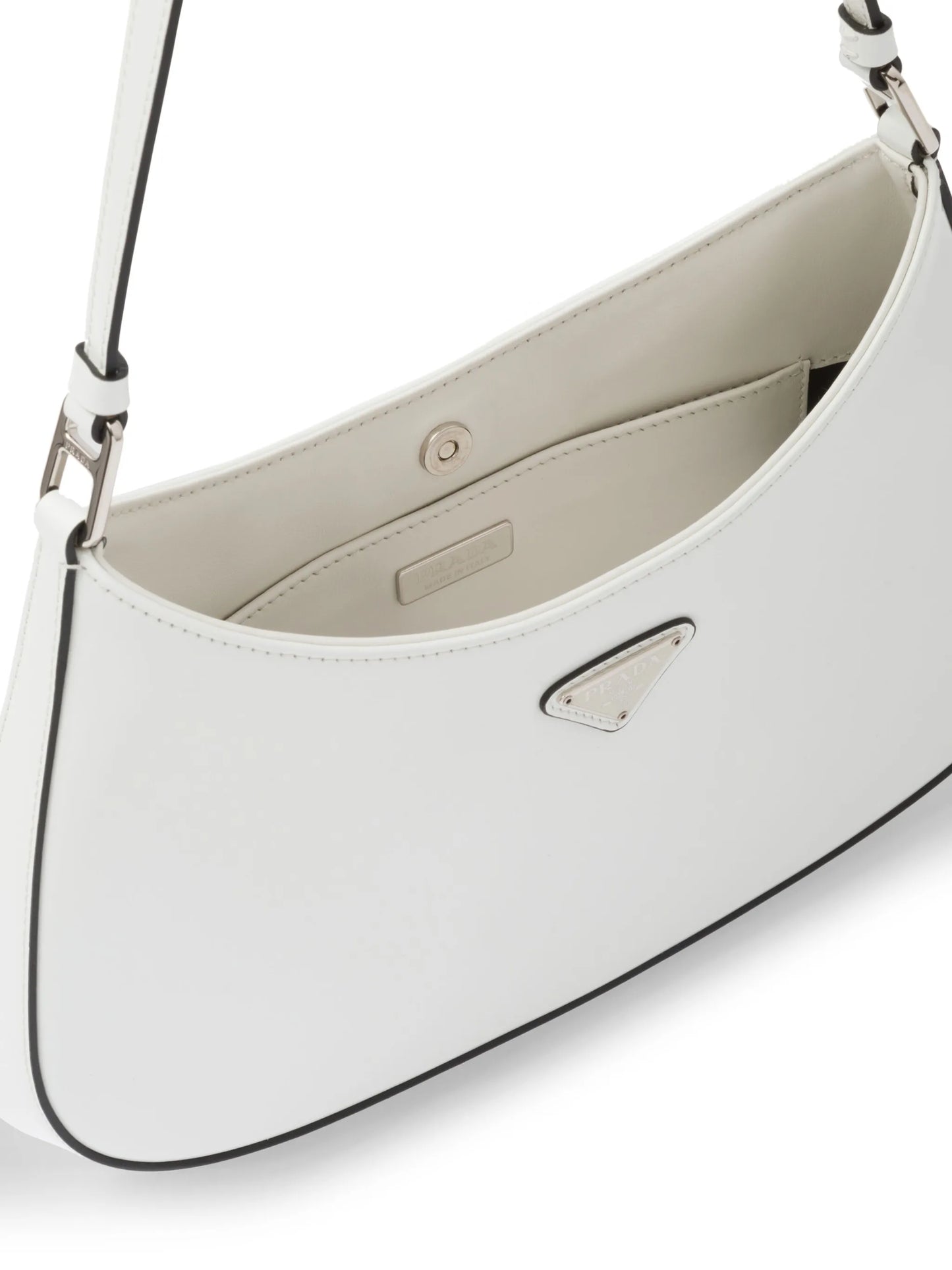 Cleo brushed leather shoulder bag