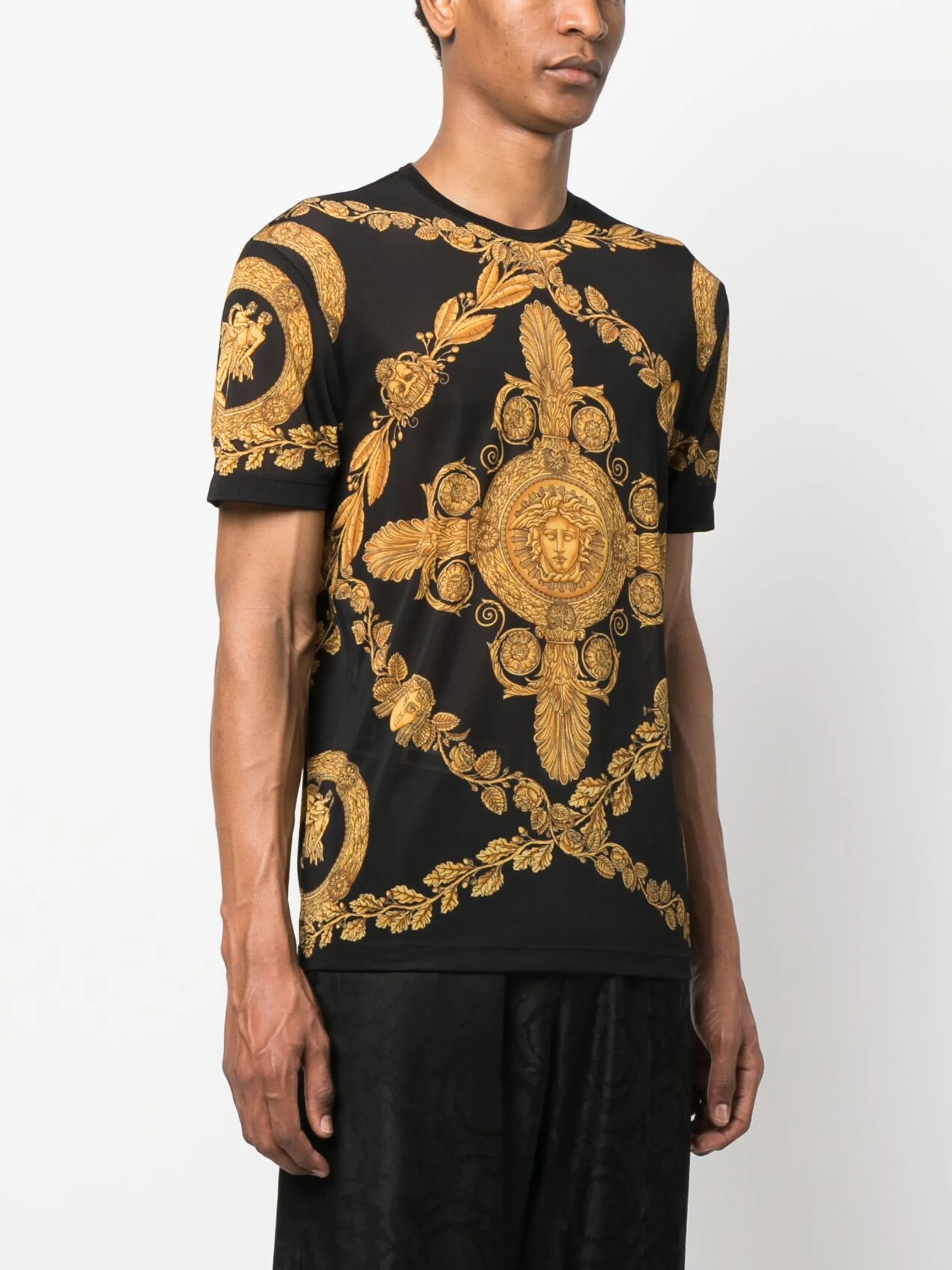 Maschera Baroque-print T-shirt