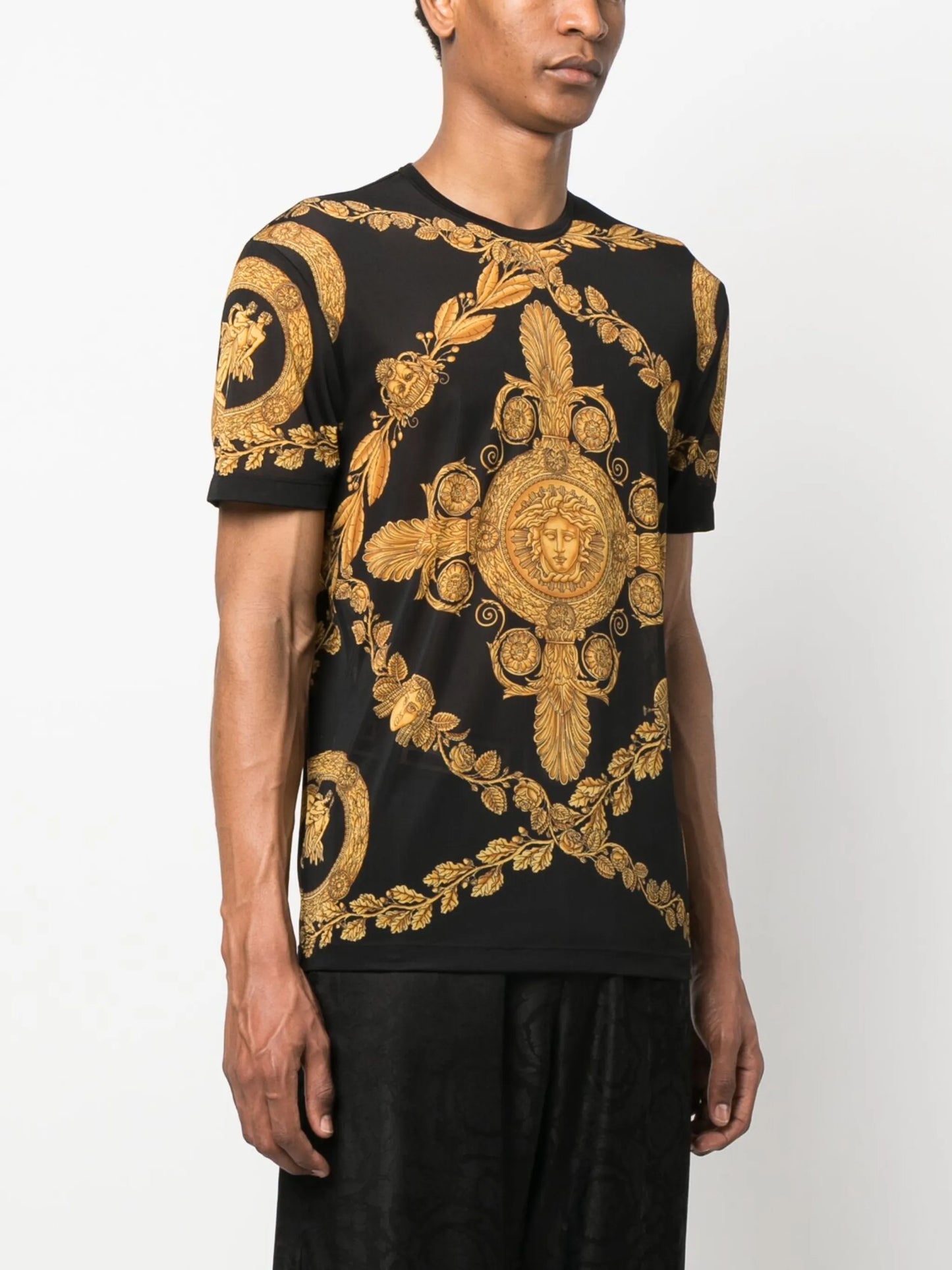 Maschera Baroque-print T-shirt
