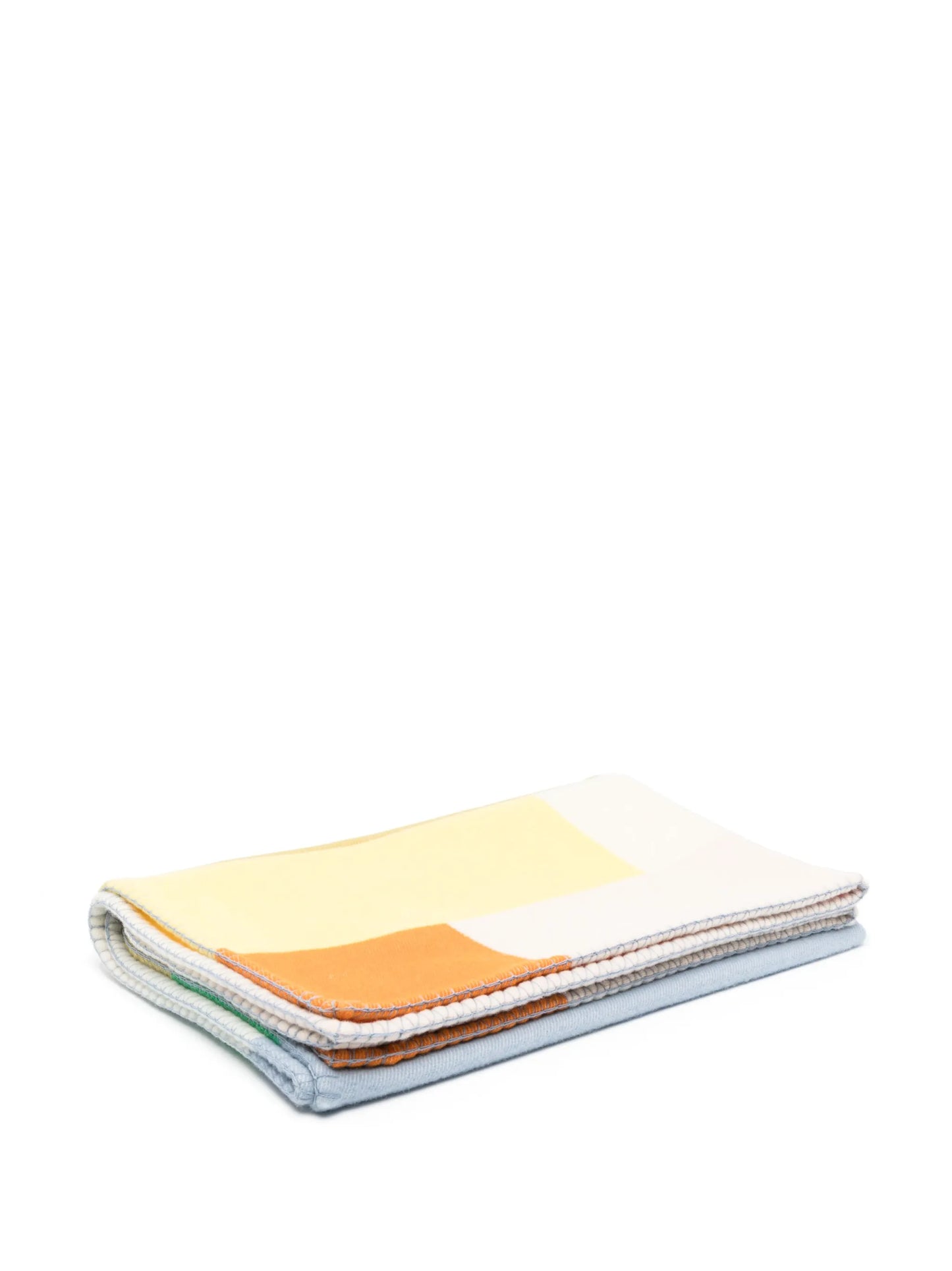 Pyramid cashmere-wool blend blanket