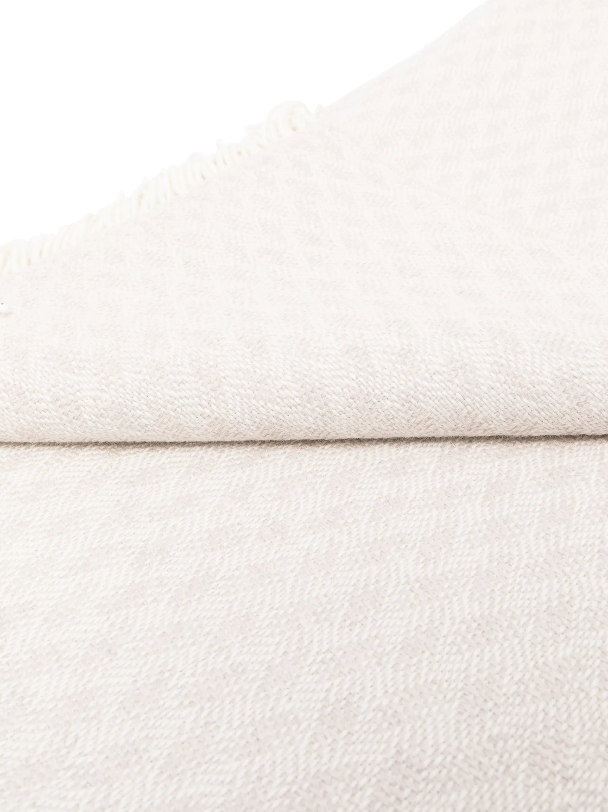 weave-texture wool bed throw