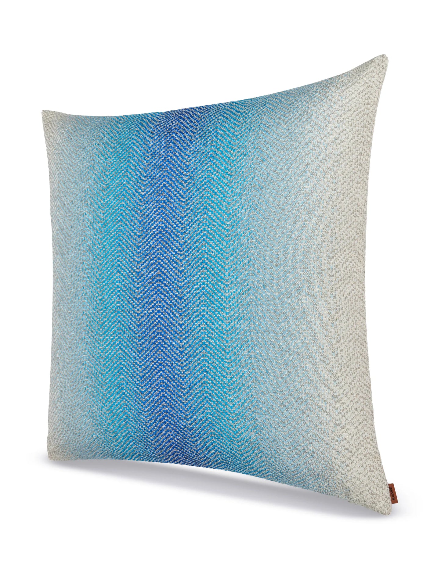 gradient-print cushion