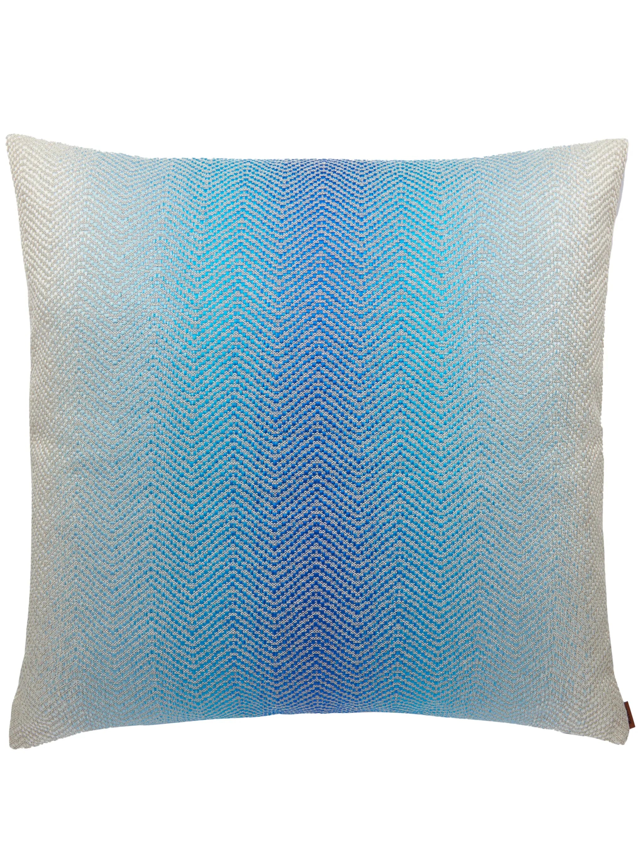 gradient-print cushion