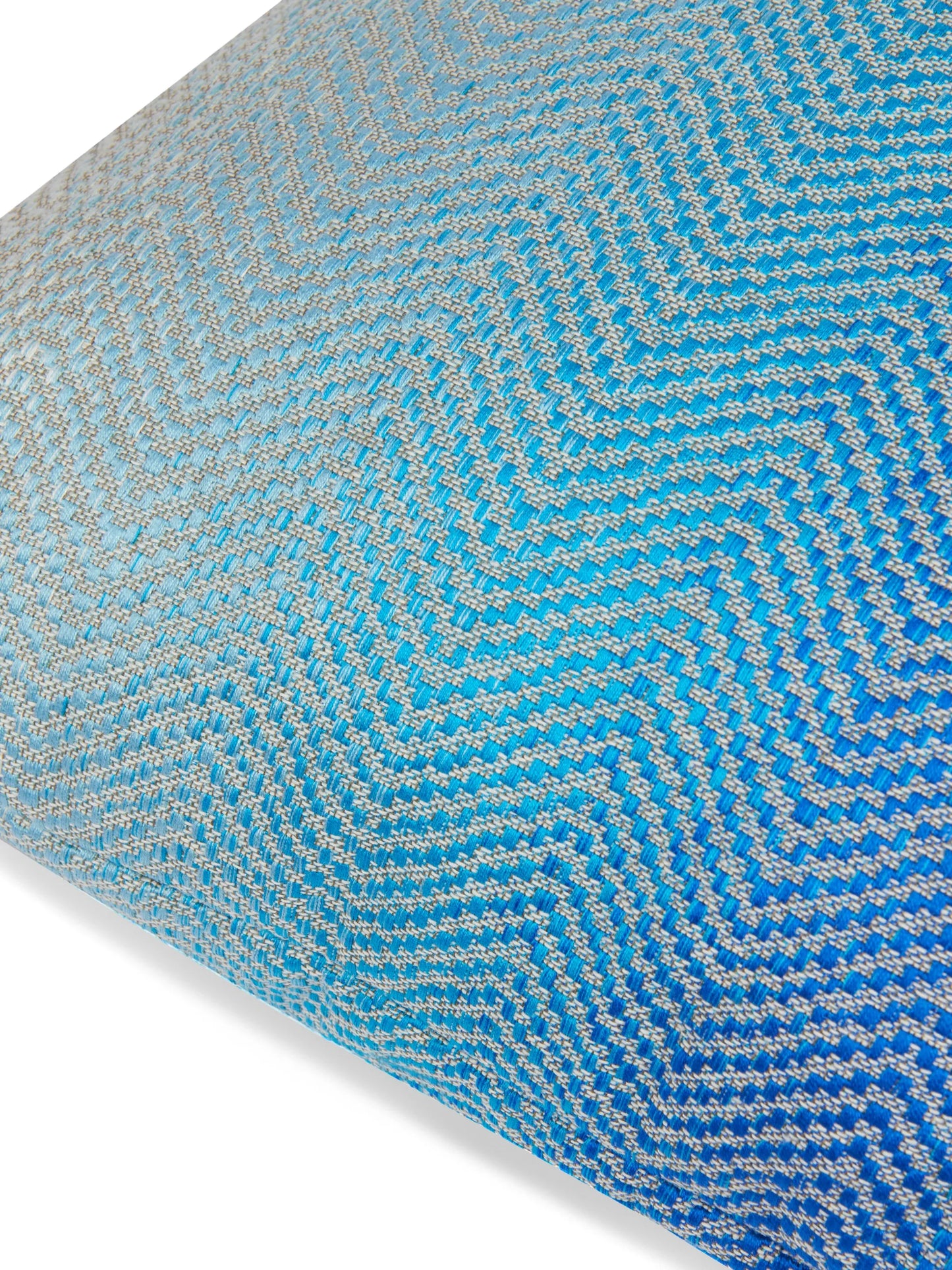 gradient-print cushion