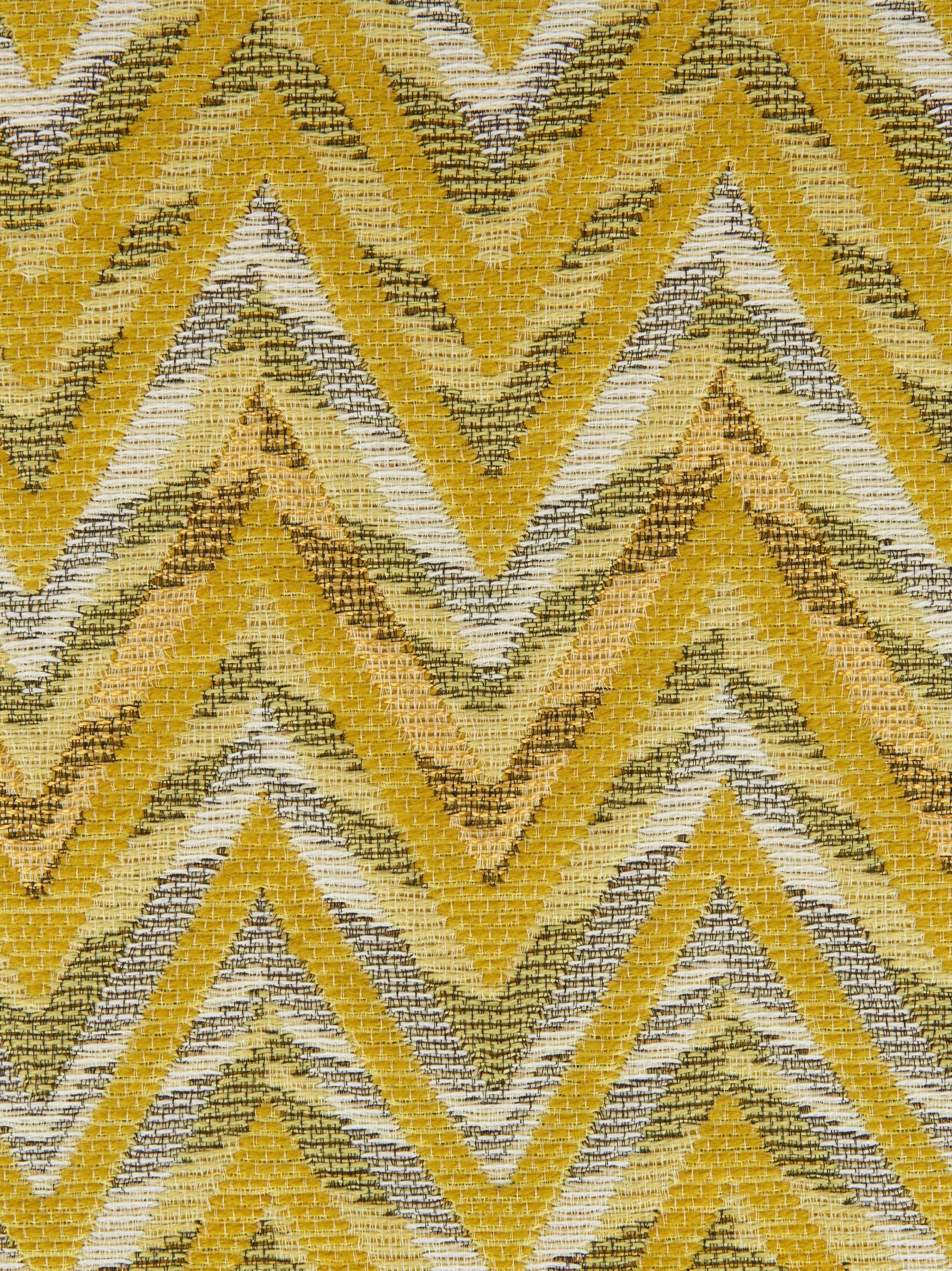 bleached zigzag cushion