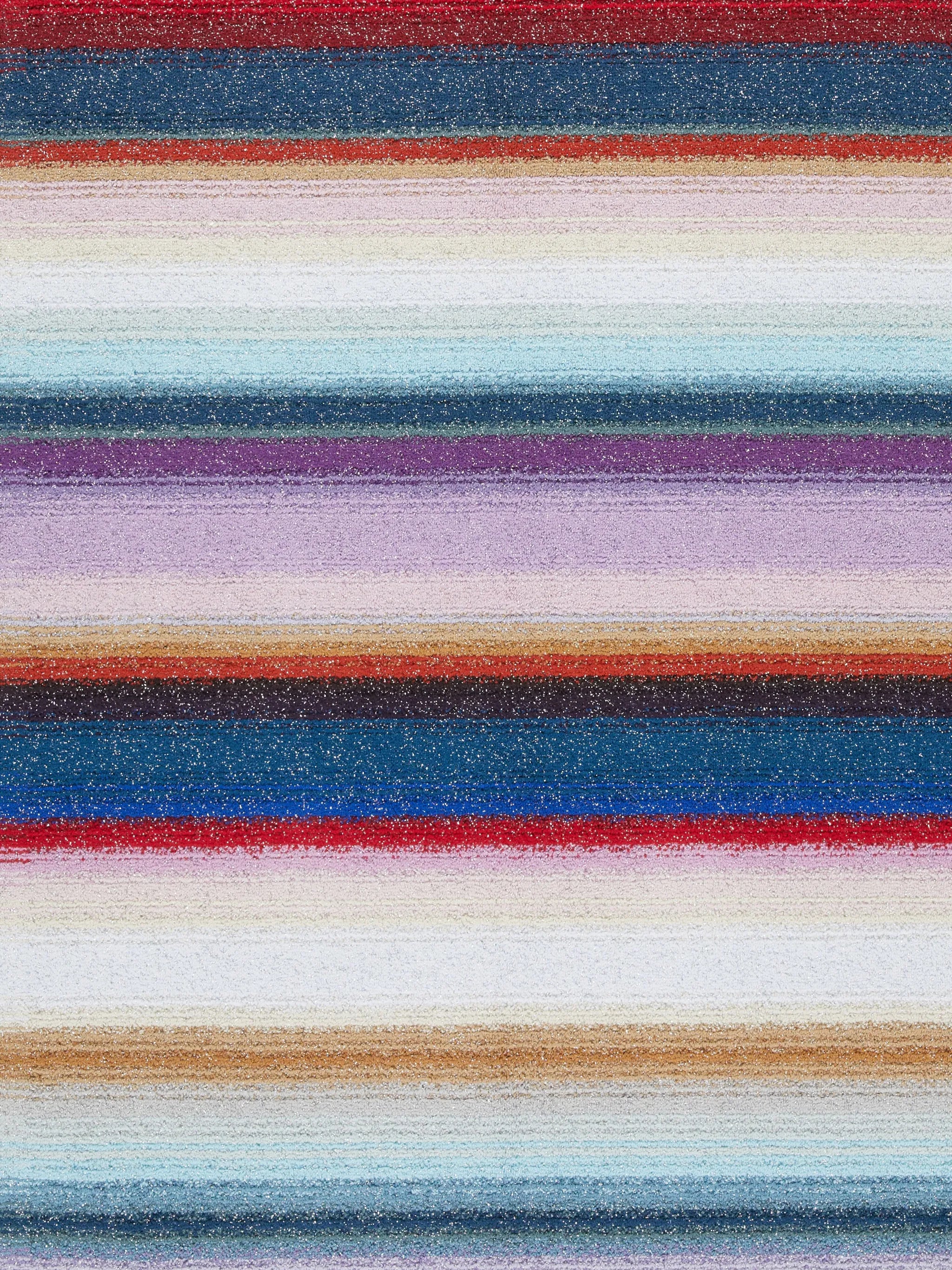Clancy striped bath mat