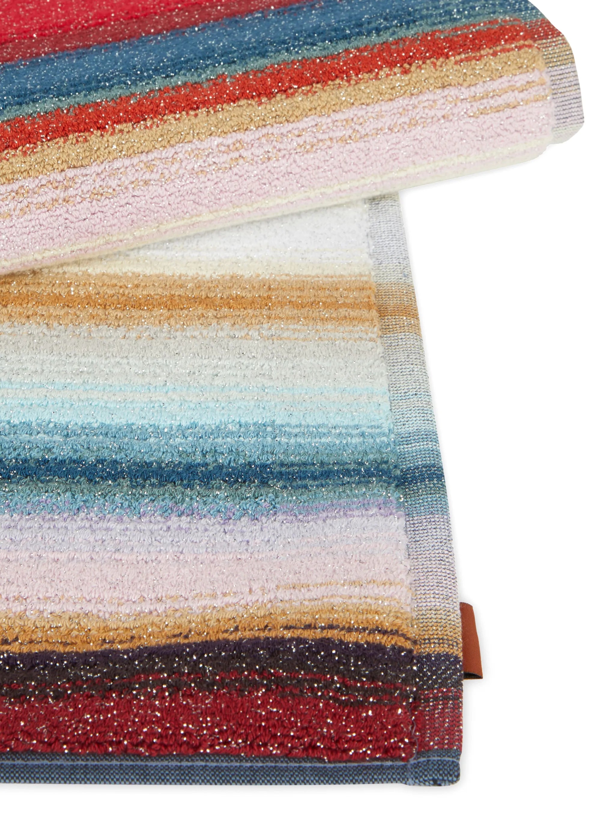 Clancy striped bath mat