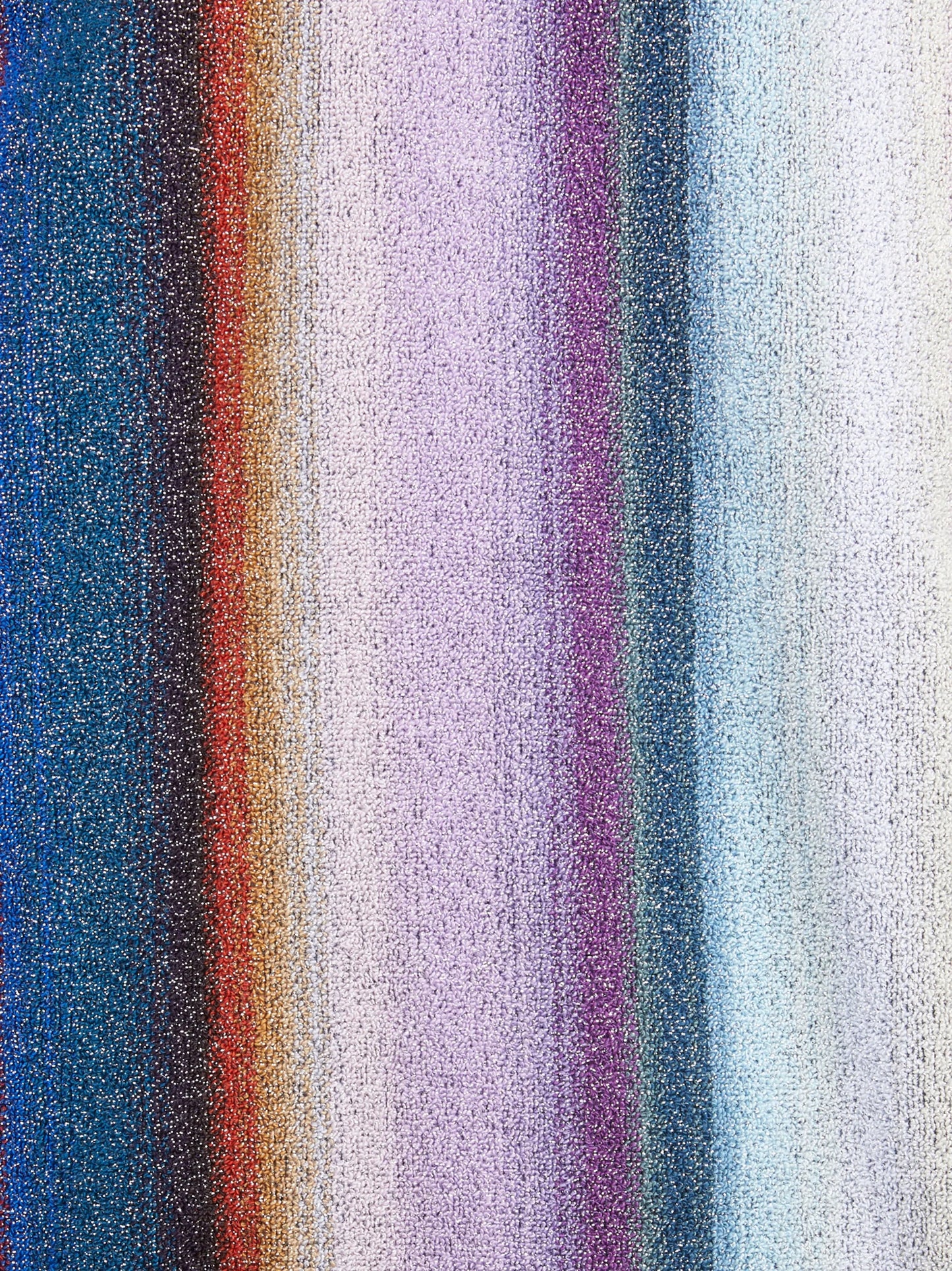gradient-effect hooded robe
